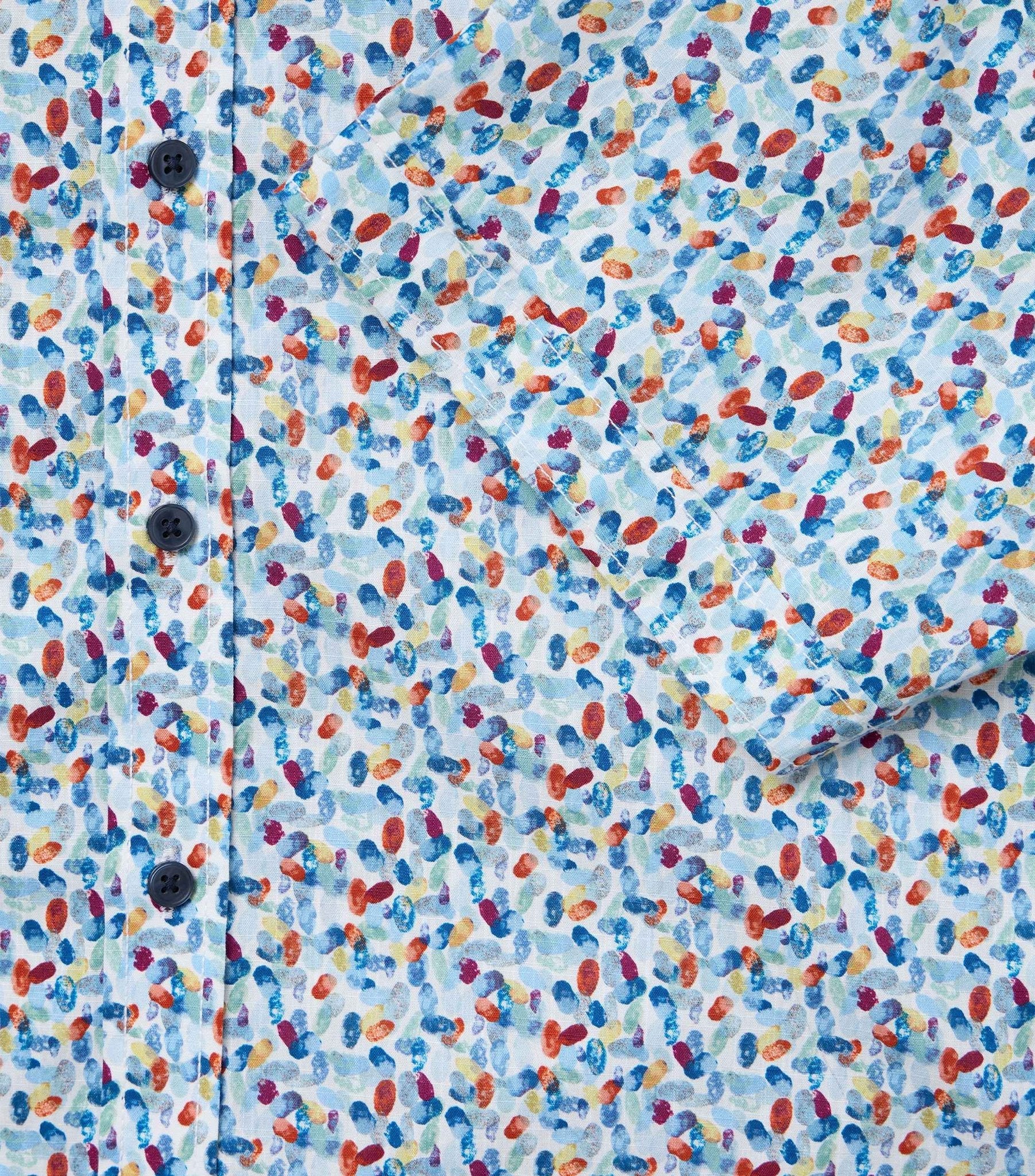 Casa Moda Herren Hemden kurz Blau