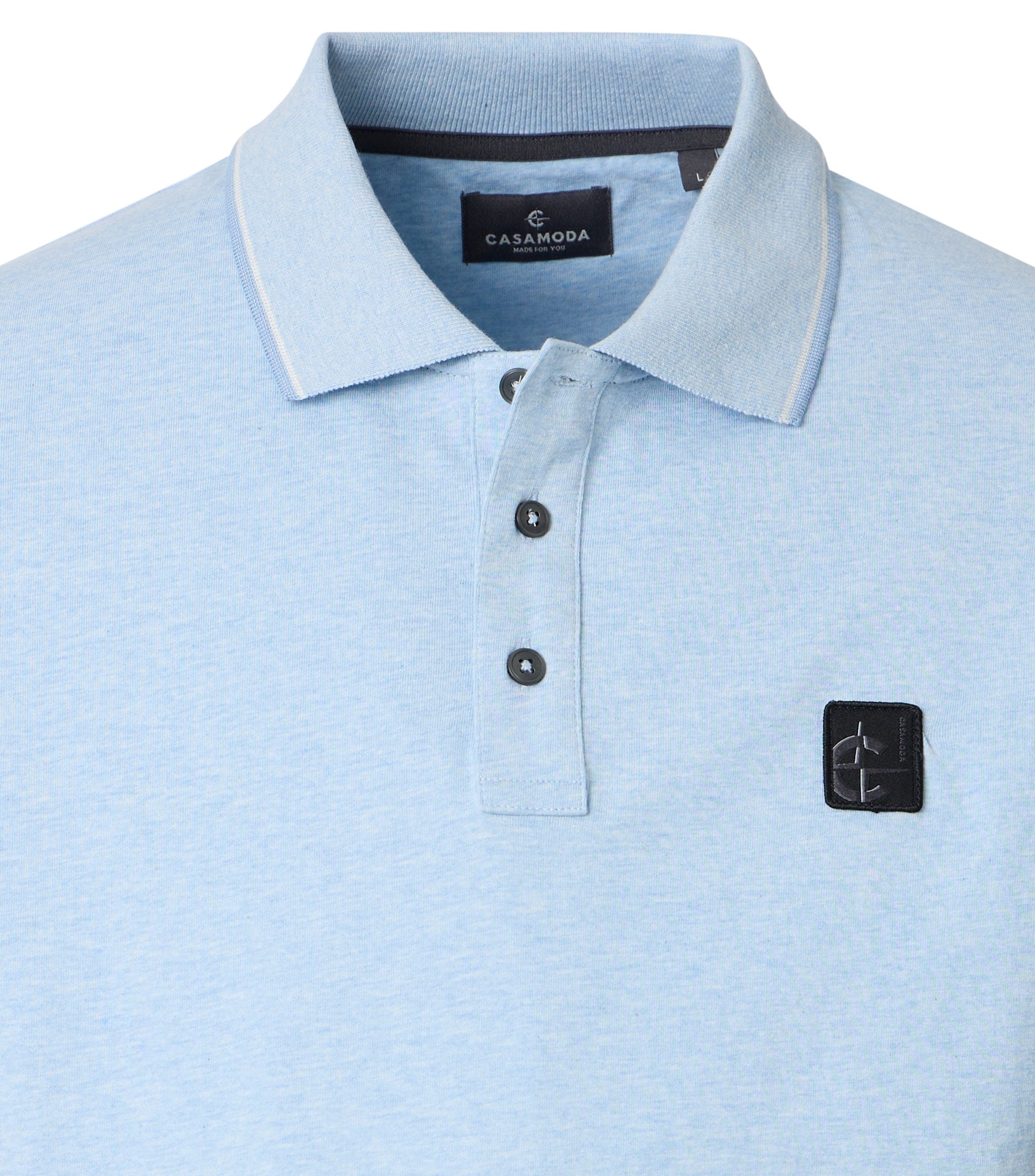 Casa Moda Herren Polo-Shirts Blau