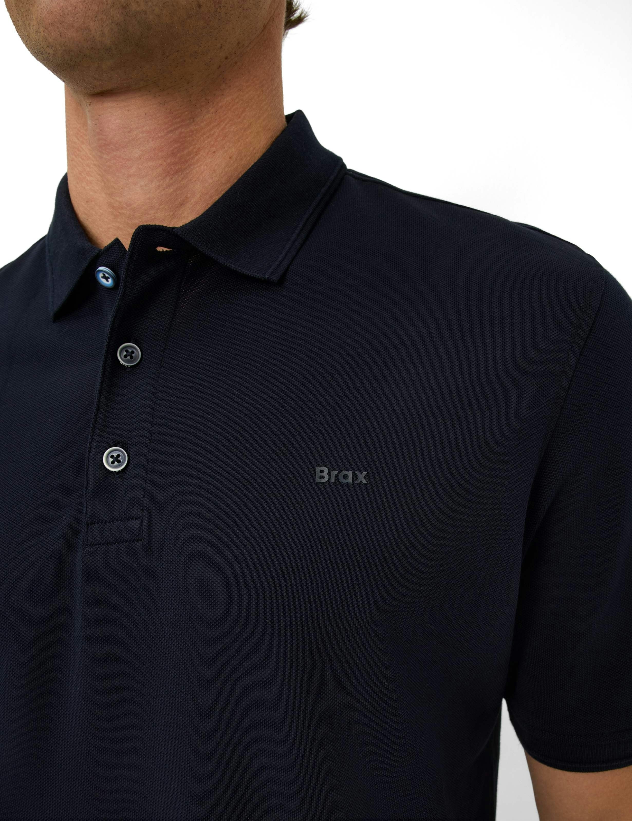 Brax Herren Polo-Shirts Navy