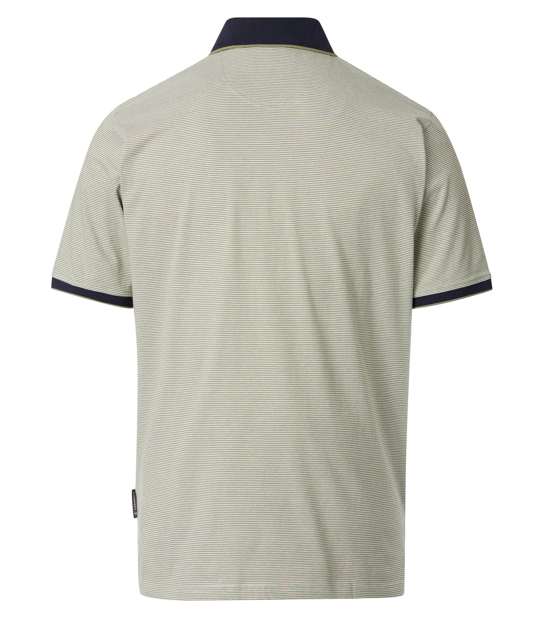 Casa Moda Herren Polo-Shirts Gruen