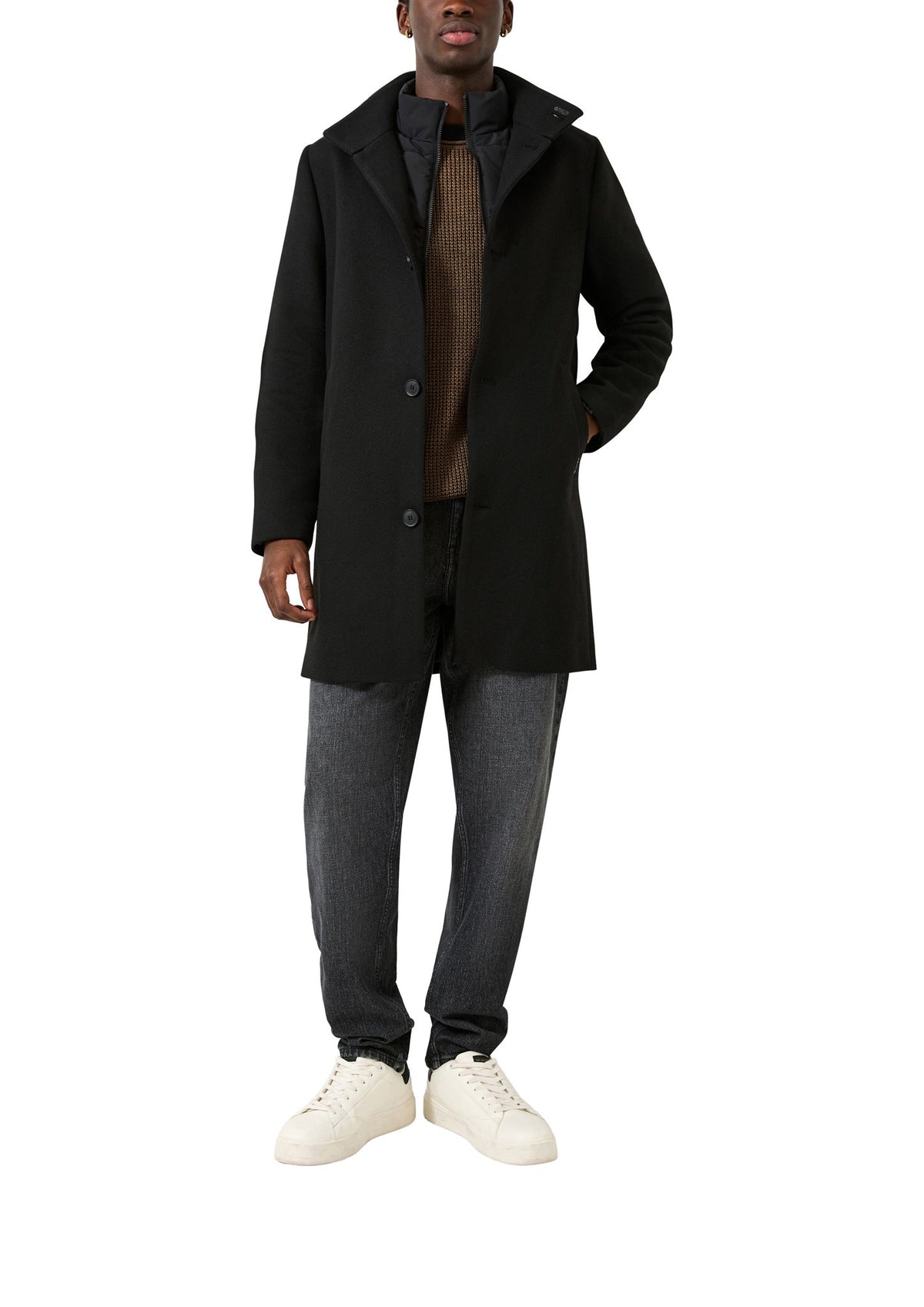 QS by S.Oliver Herren Jacken Grey/Black
