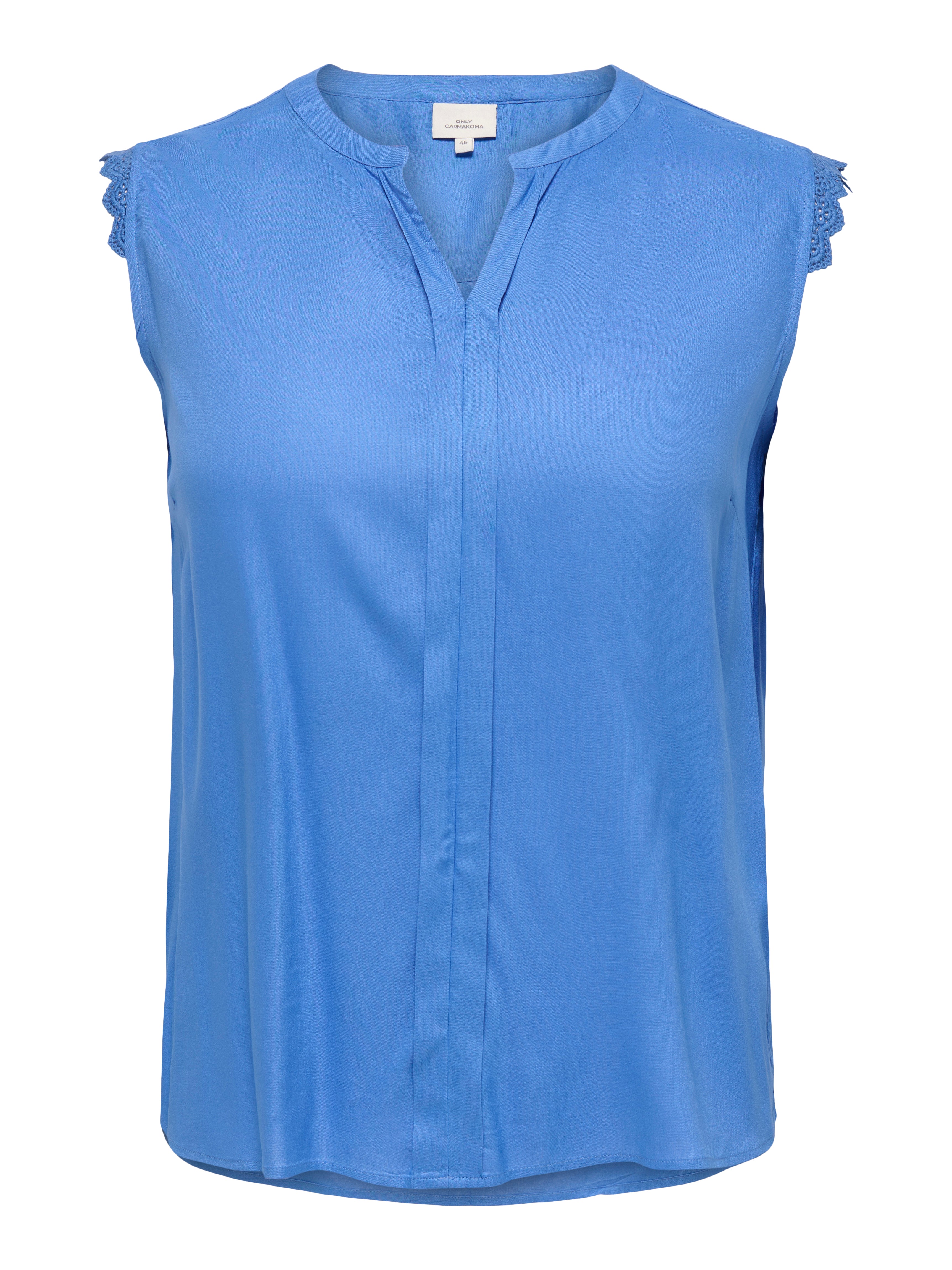 Only Caramkoma Damen T-Shirts Ultramarine