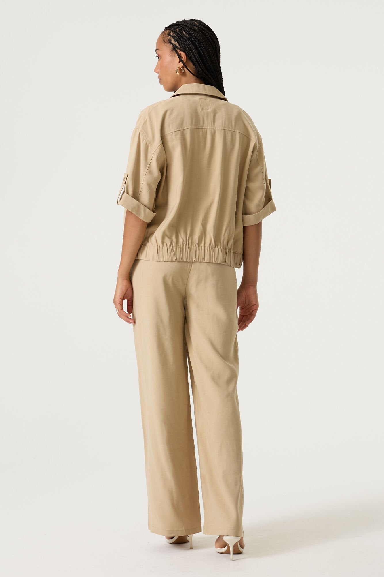 Garcia Damen Hosen Salt Sand