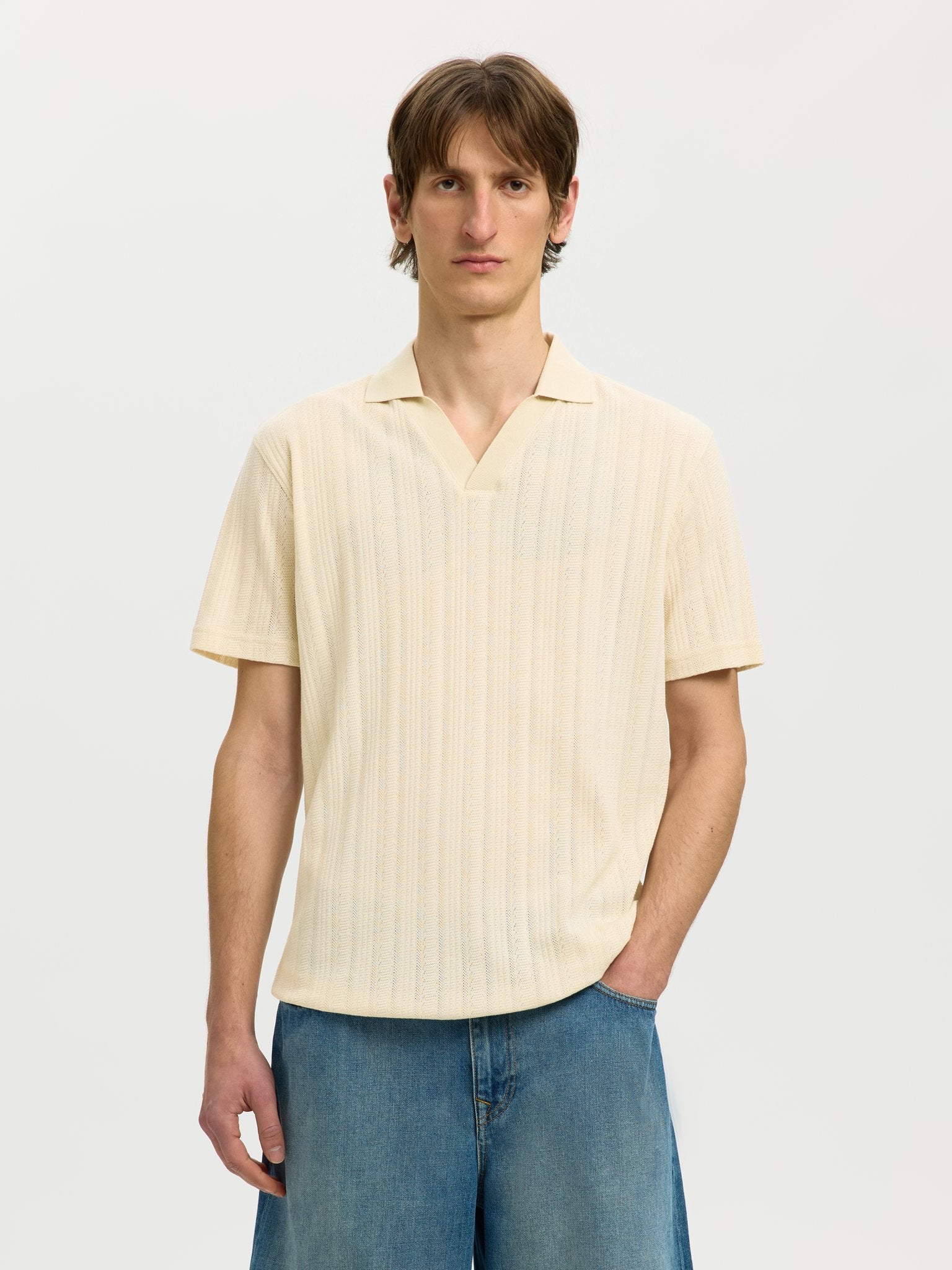 Selected homme Herren Polo-Shirts Birch