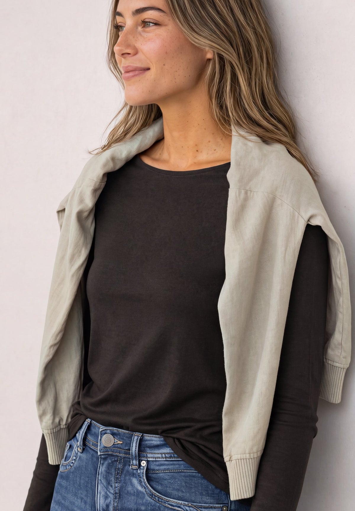 Street One Damen T-Shirts Black Cof