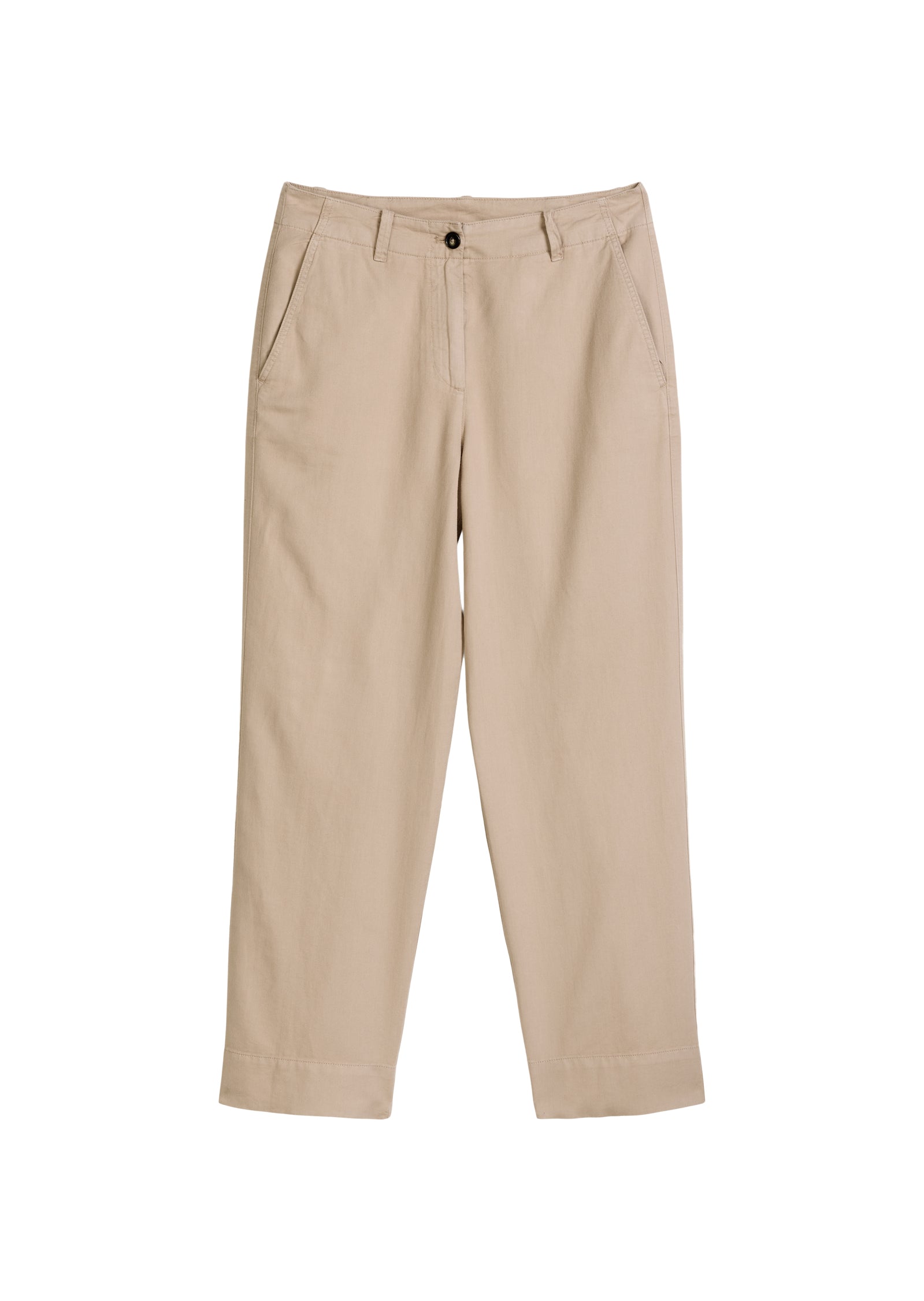 Marc O'Polo Damen Hosen Earthy Taupe