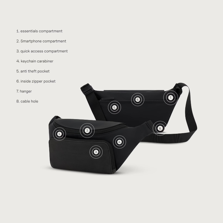 Kapten & Son Handtasche Walnut