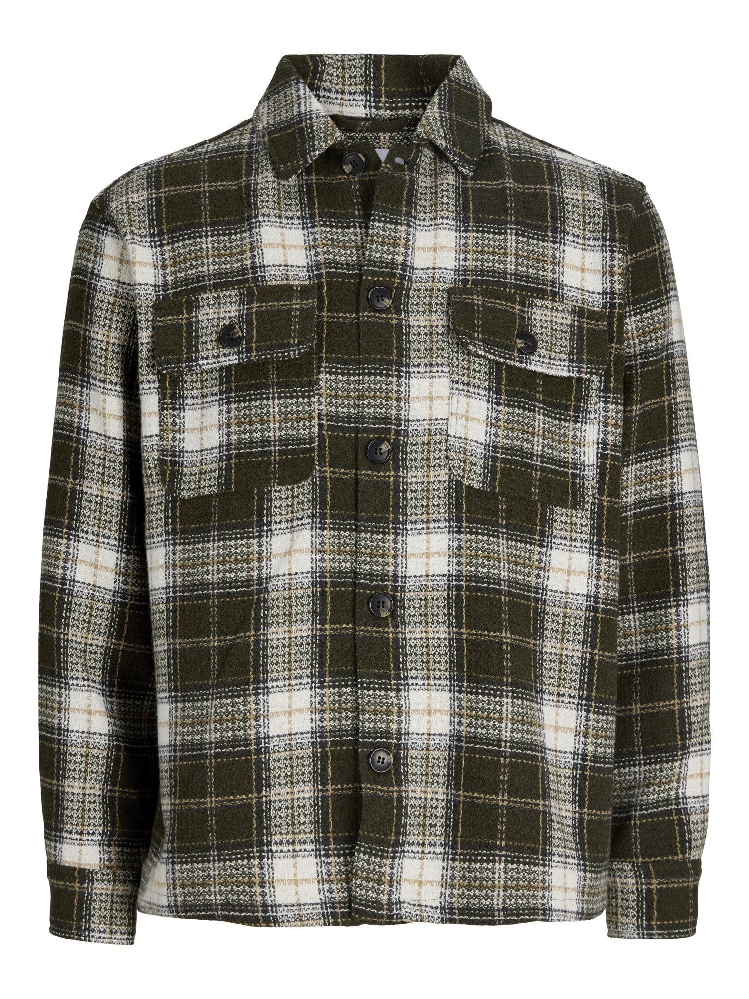 Jack & Jones Herren Hemden lang Rosin/Check