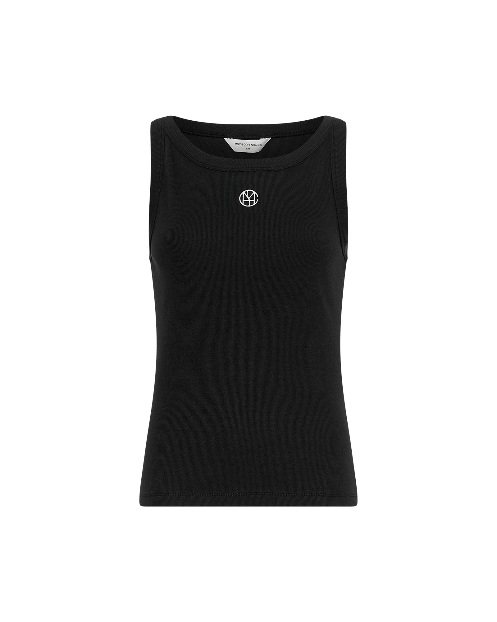 MSCH Damen T-Shirts Black B White B