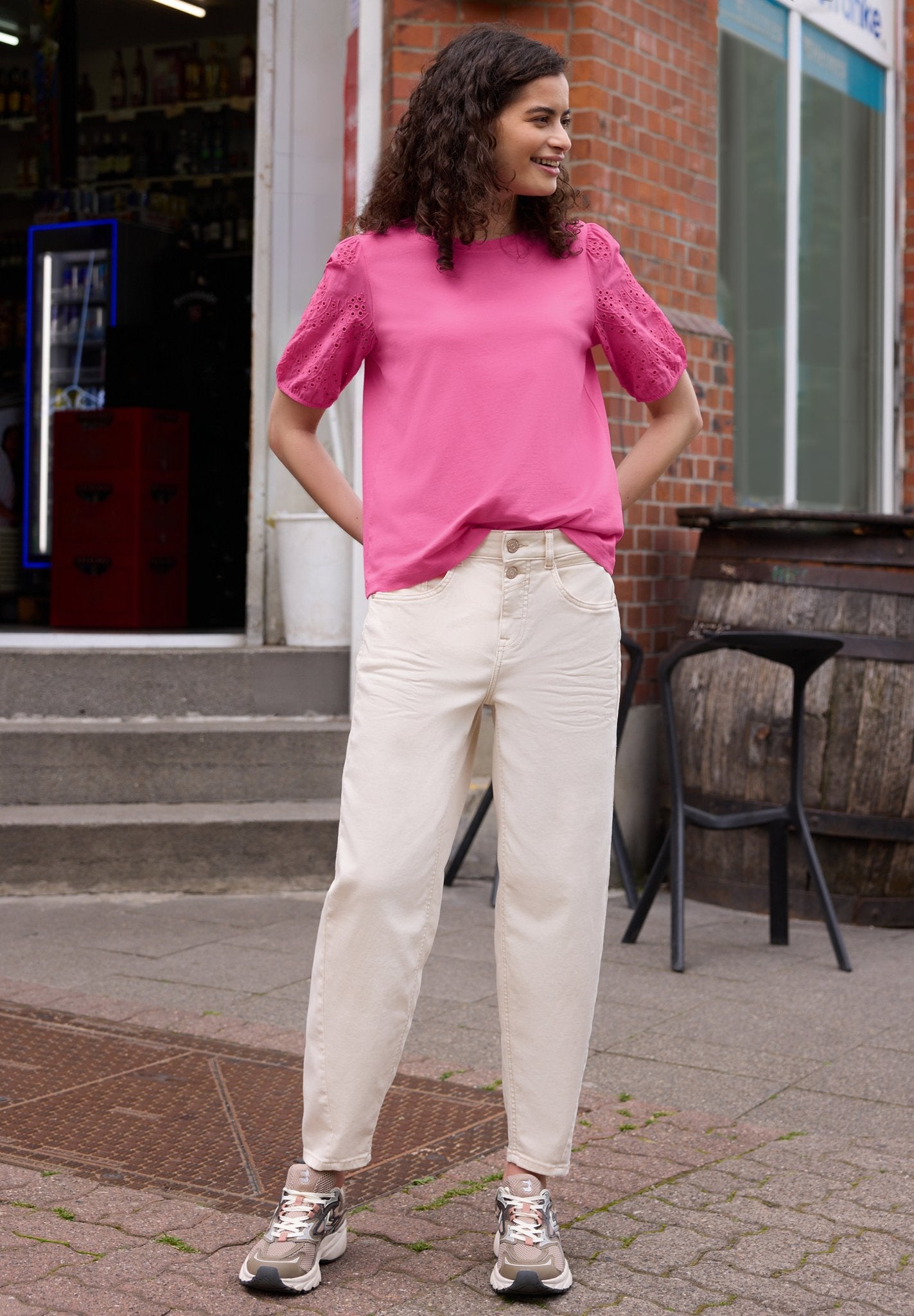 Street One Studio Damen T-Shirts Simply Pi