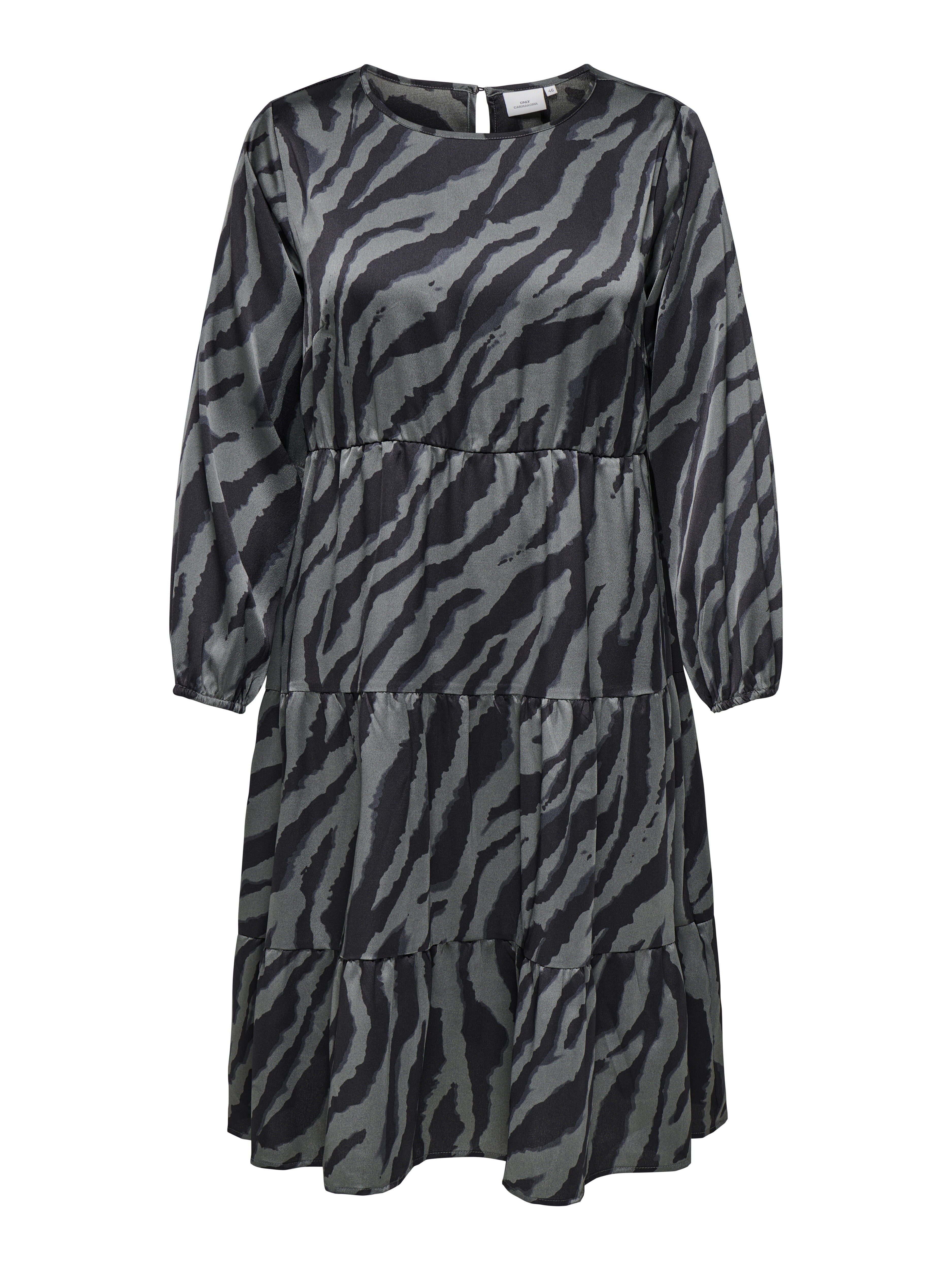 Only Carmakoma Damen Kleider Black/Maxi Zee