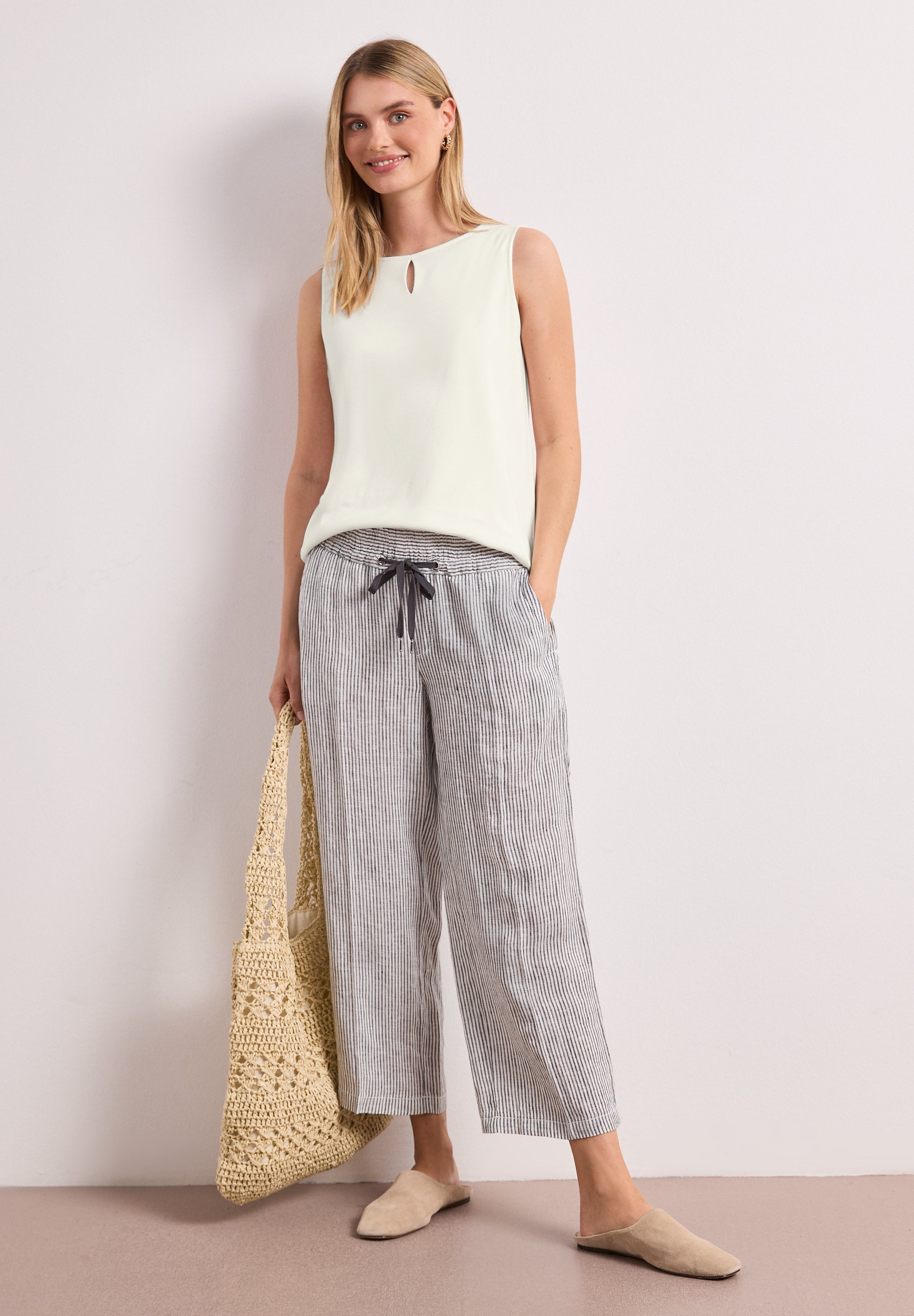 Street One Damen T-Shirts Off White