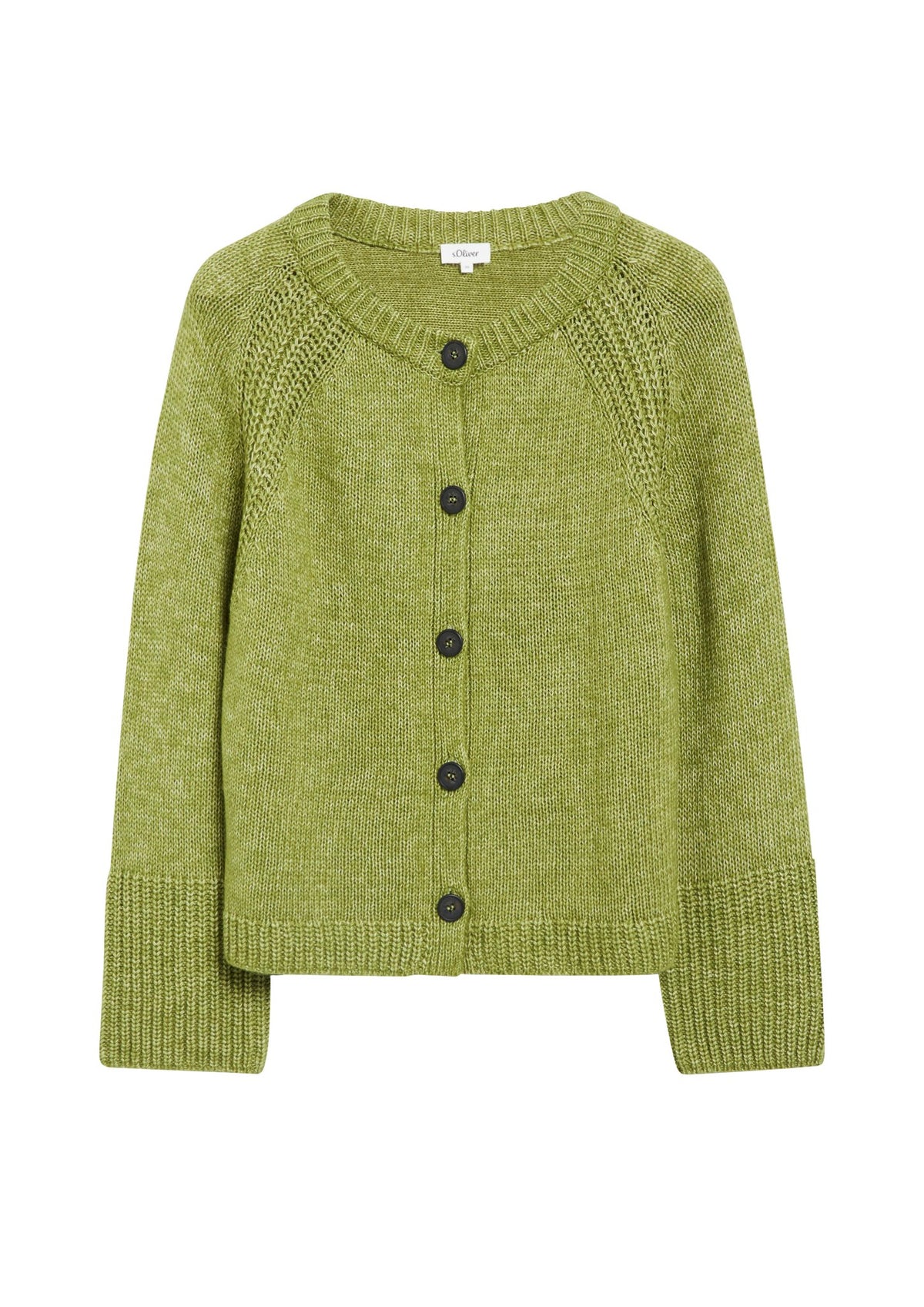 S. Oliver red Damen Strickjacken Green
