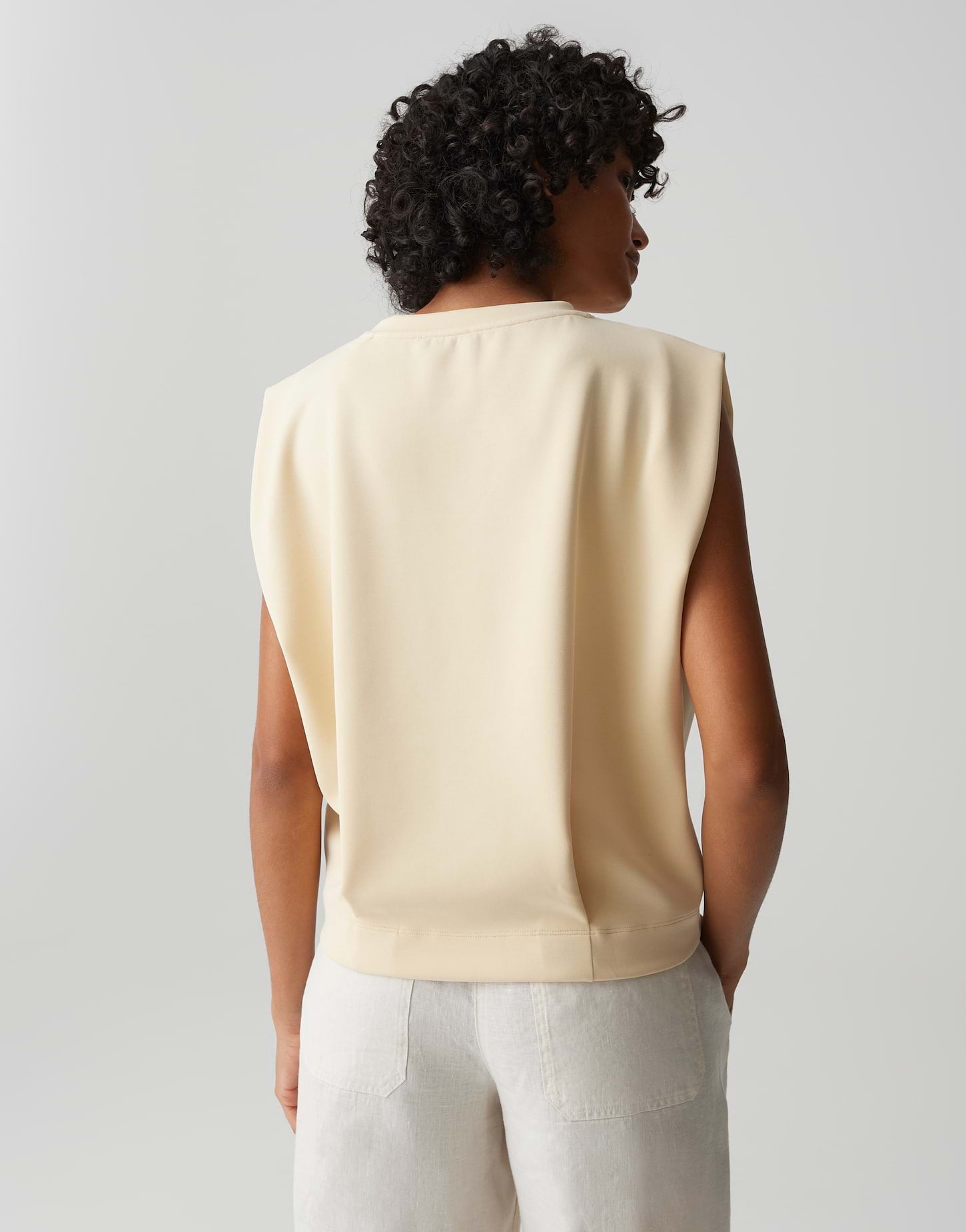 Opus Damen Sweatshirts Honey Butter