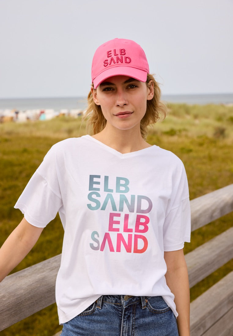 Elbsand Damen T-Shirts Cloud Whi