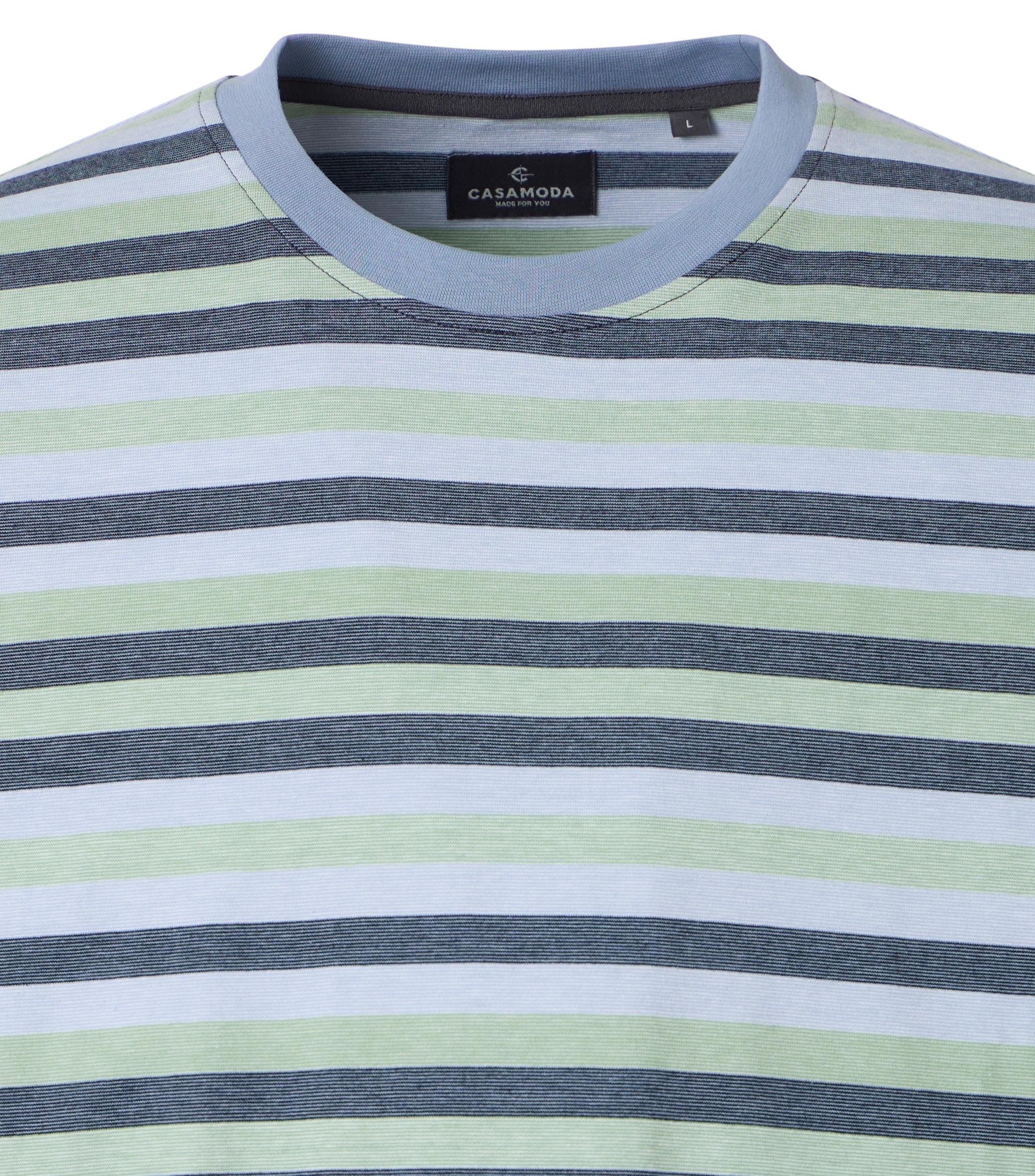 Casa Moda Herren T-Shirts kurz Tuerkis