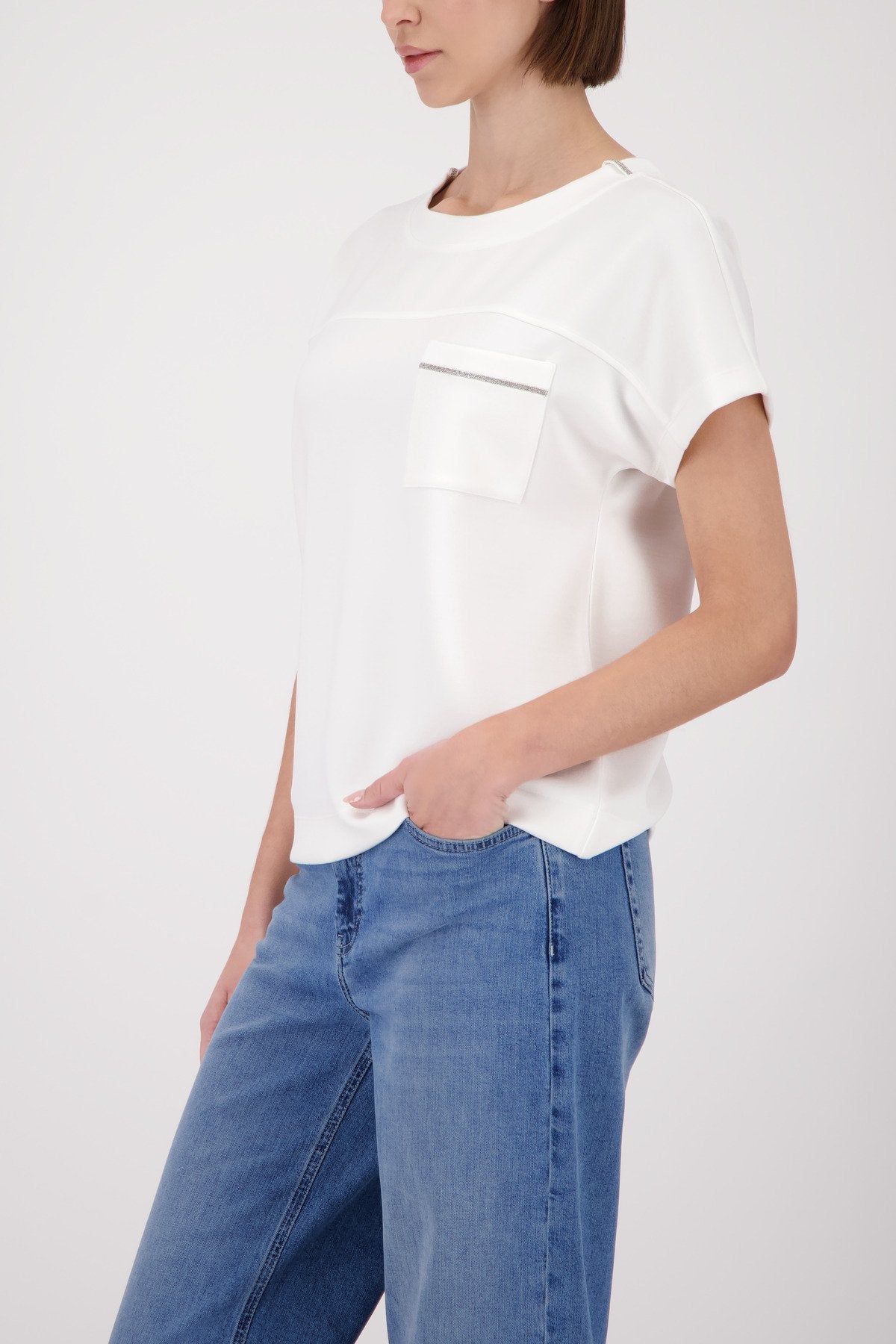 Monari Damen T-Shirts Off-White