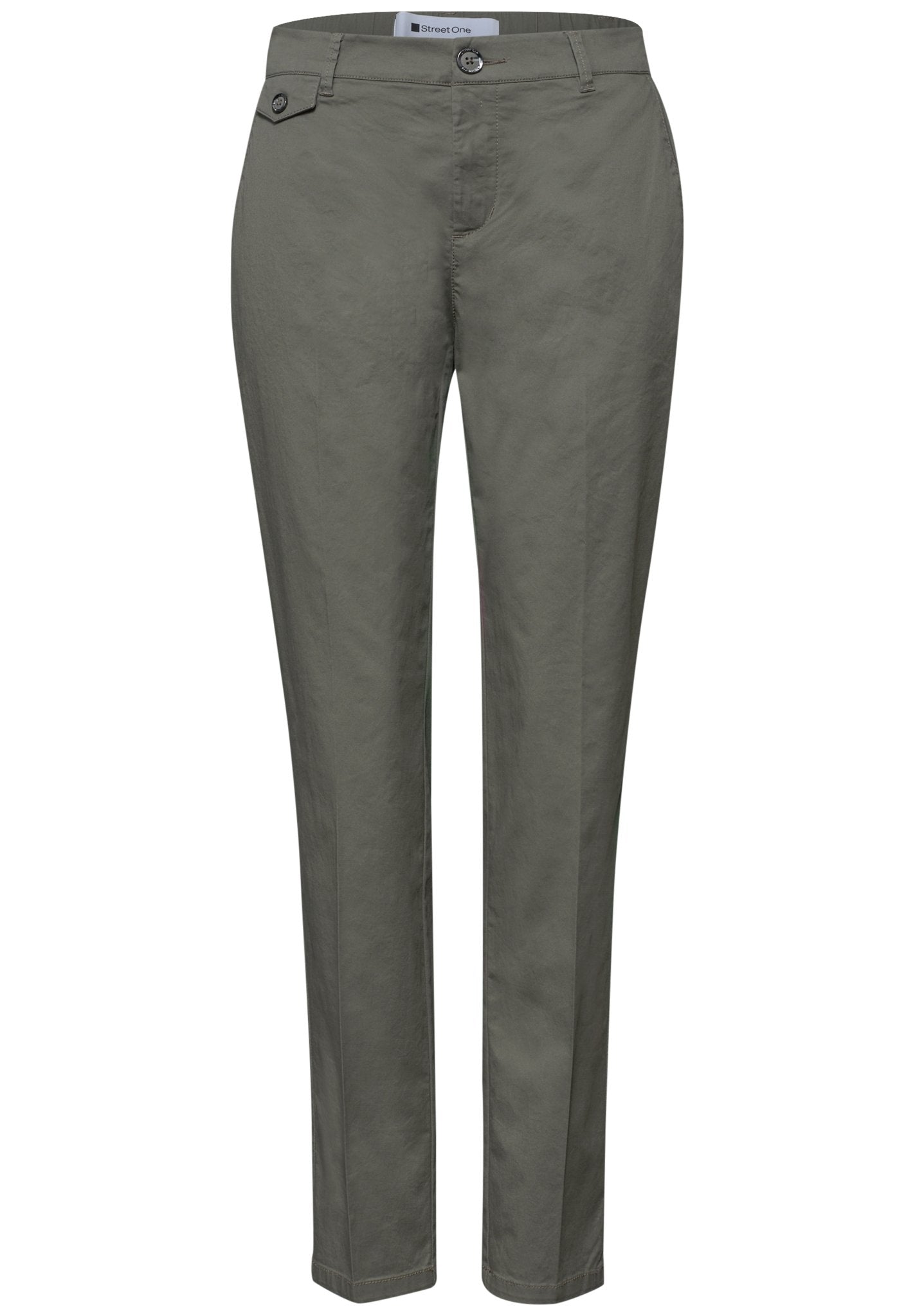 Street One Damen Hosen Dusky Gre