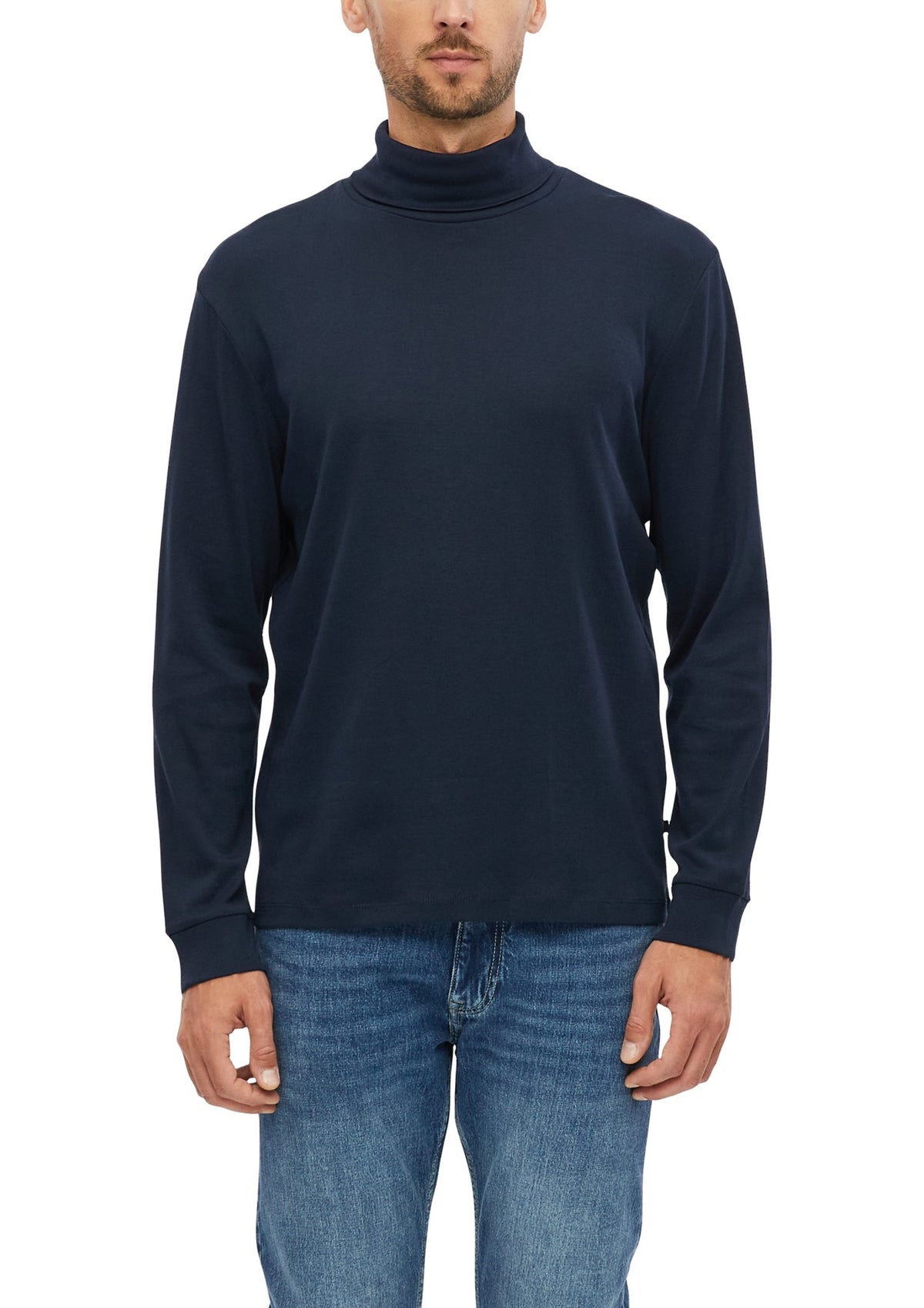 S. Oliver red Herren T-Shirts lang Blue