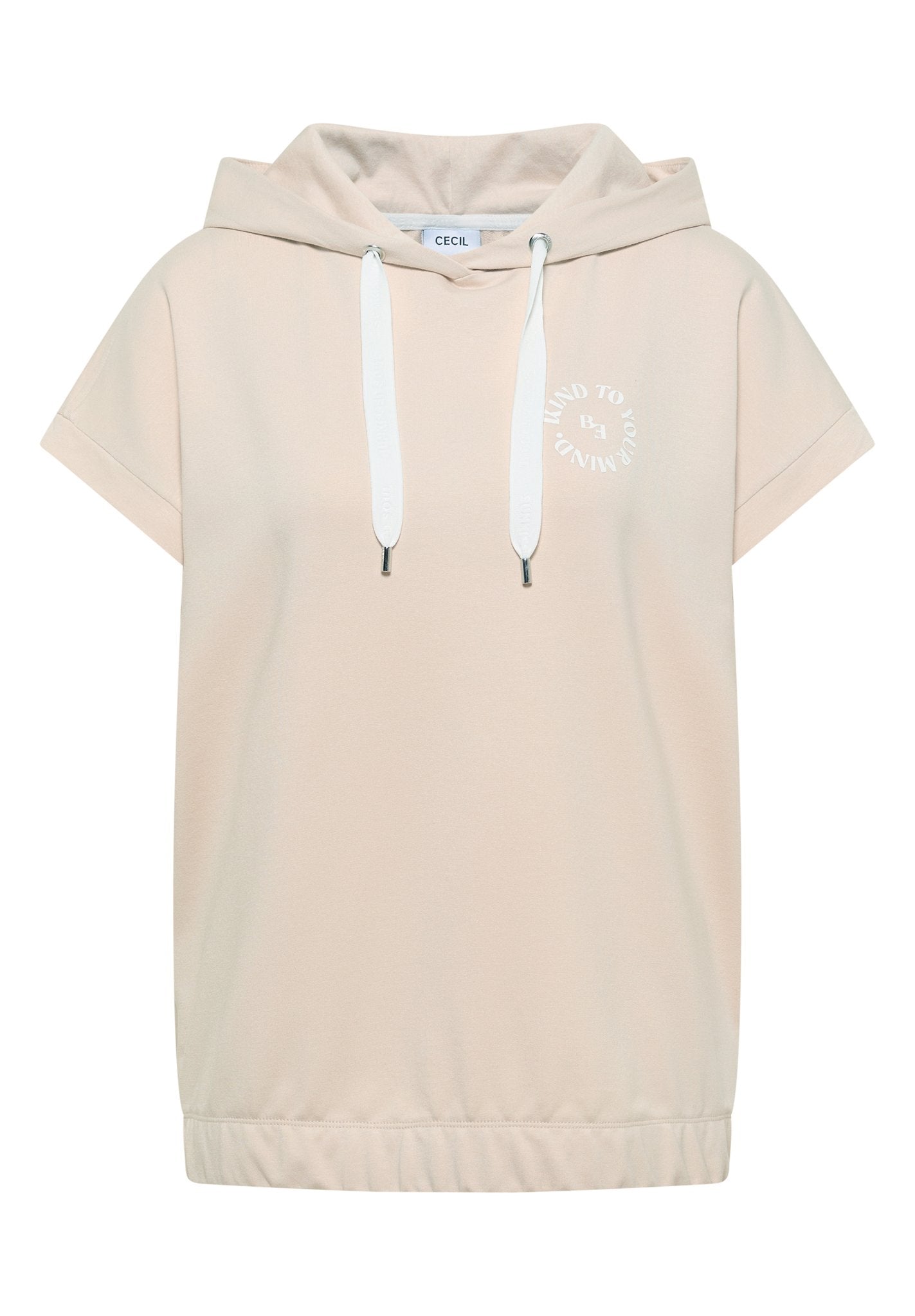 Cecil Damen T-Shirts Pearl Bei
