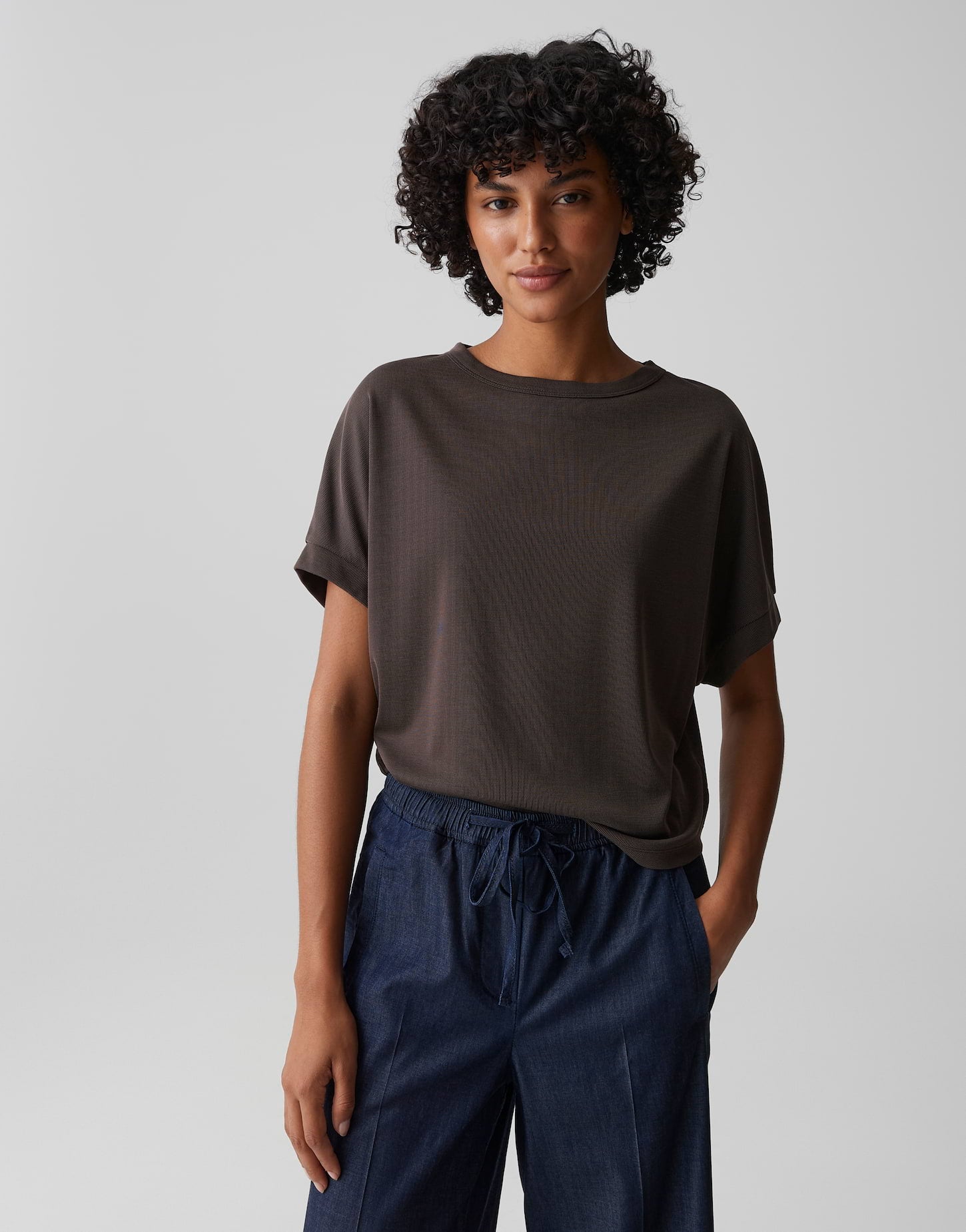 Opus Damen T-Shirts Affogato