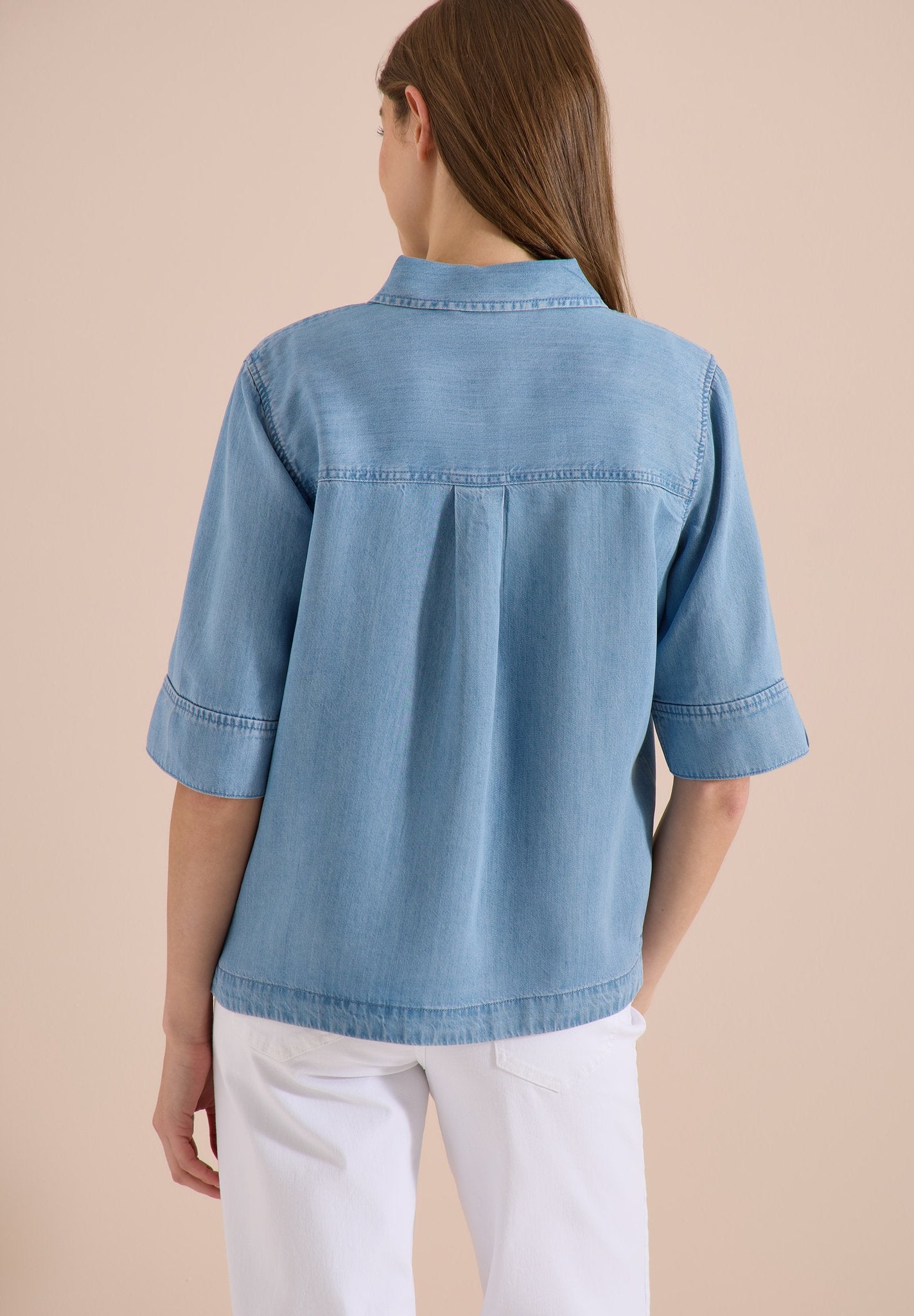 Cecil Damen Blusen Light Blu