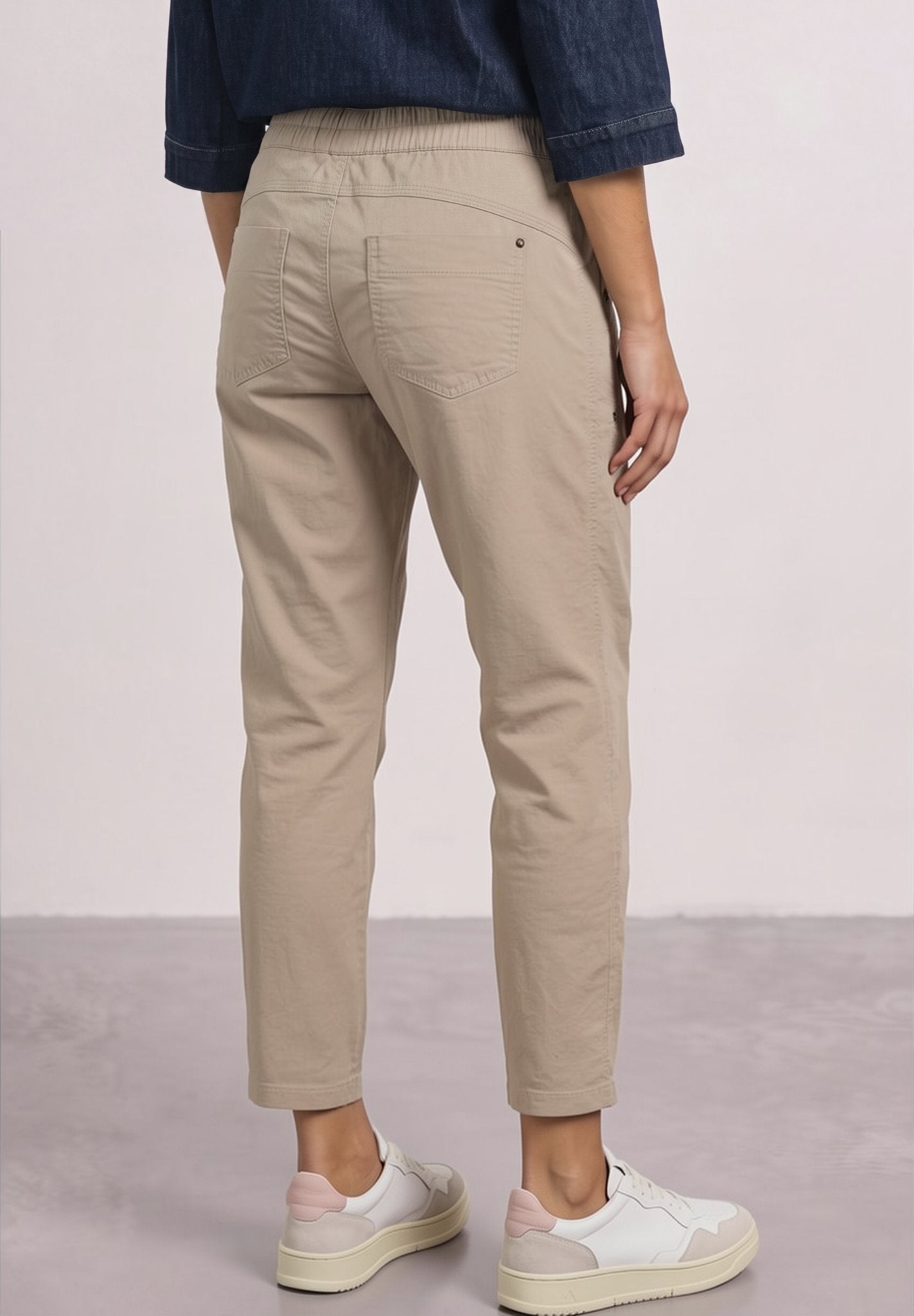 Street One Damen Hosen Fading Sa