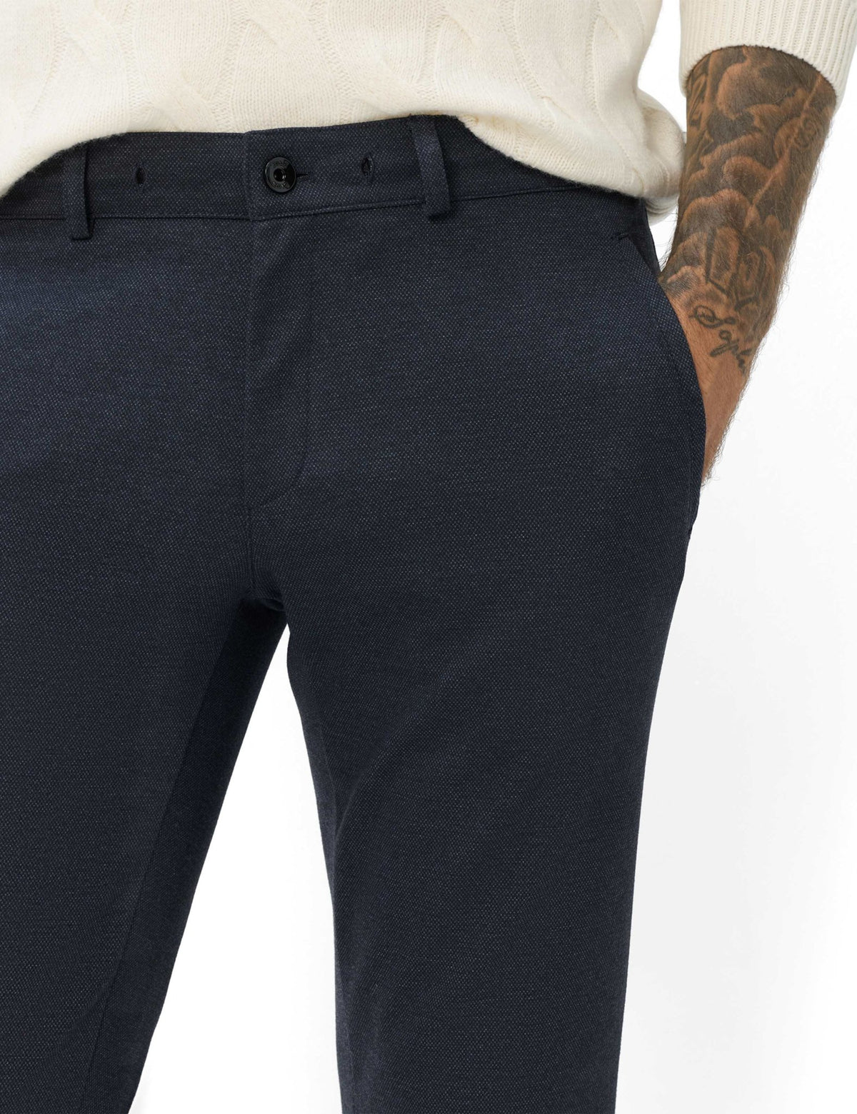 Brax Herren Hosen Navy