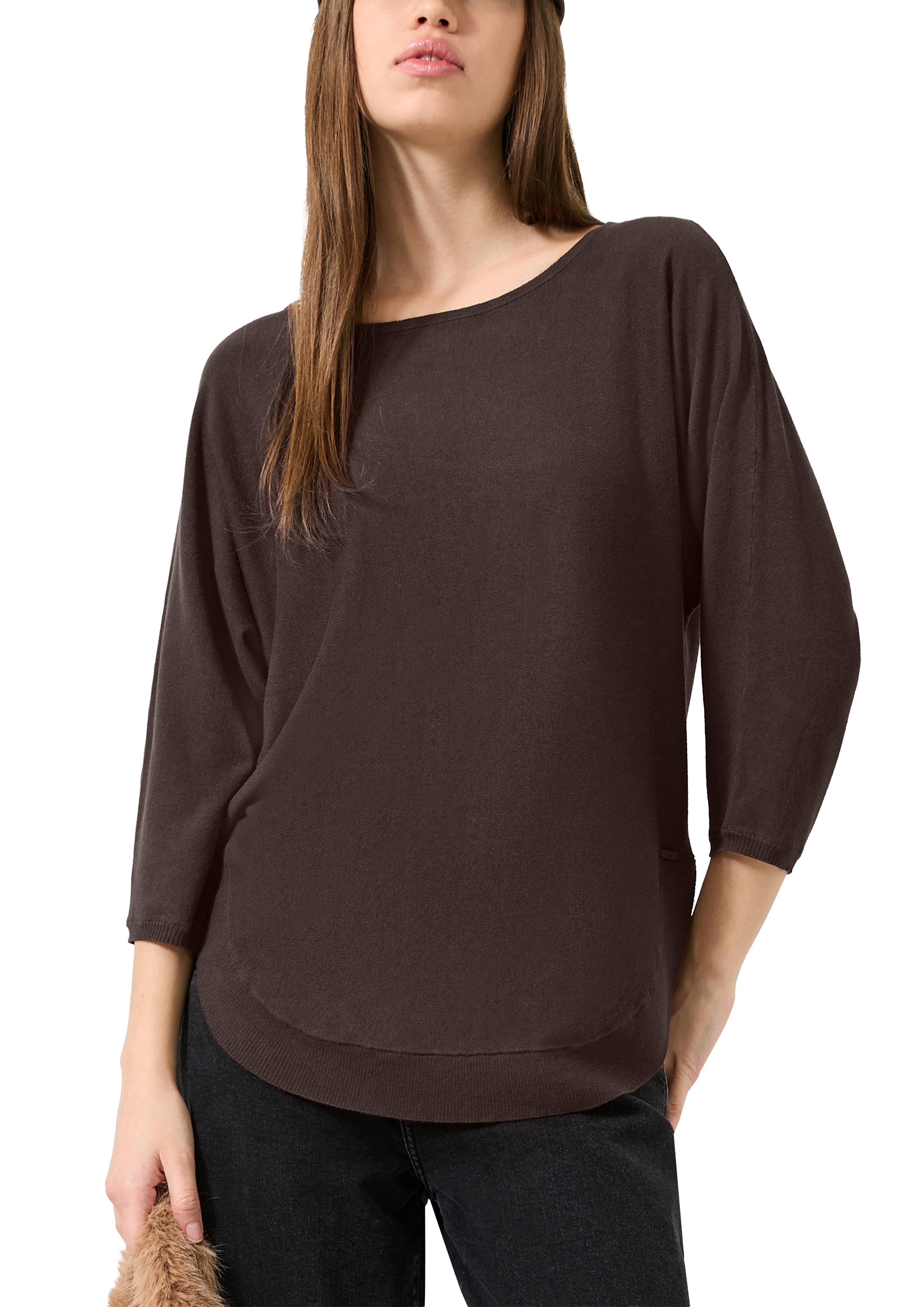 QS by S.Oliver Damen Pullover Brown