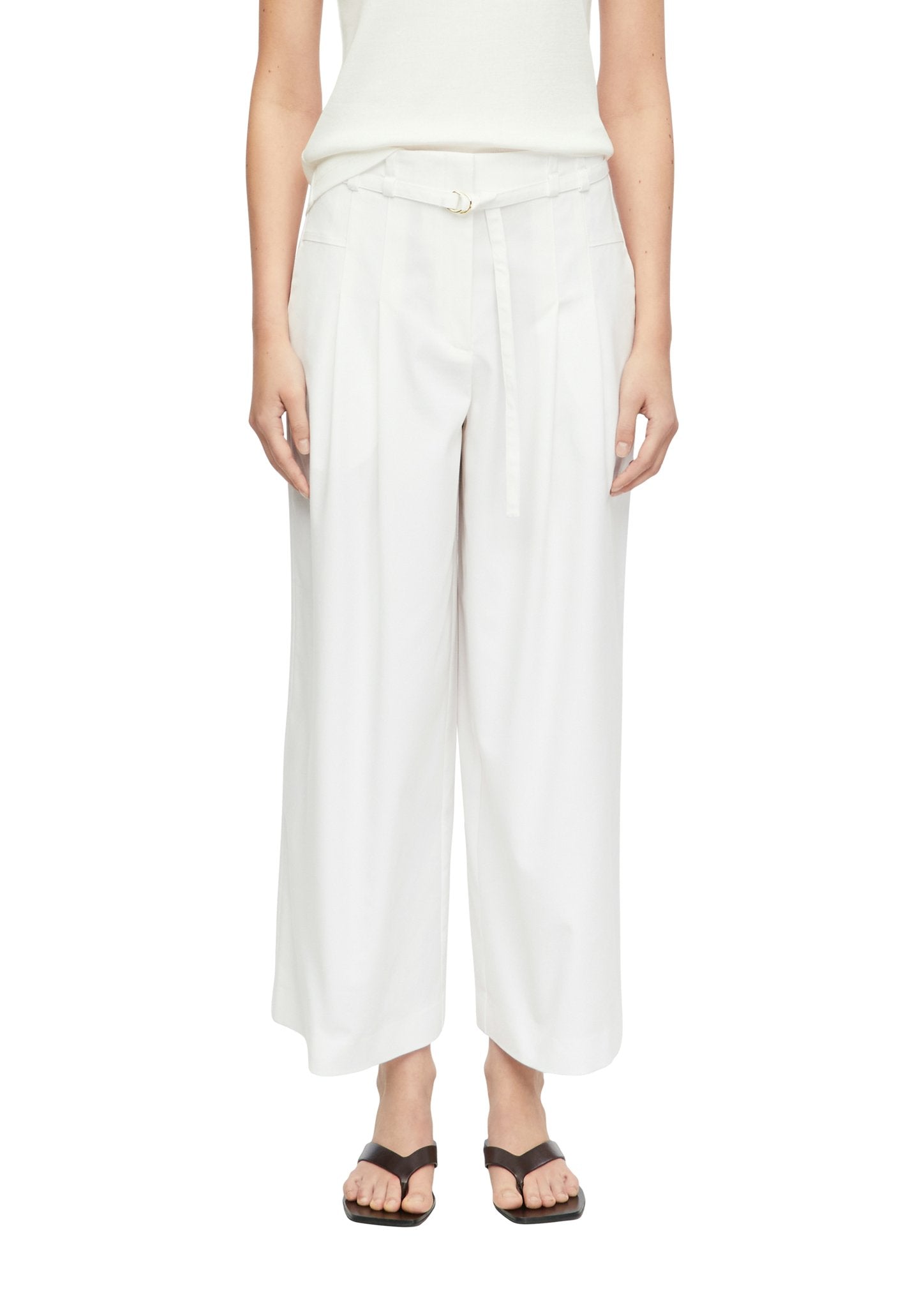 Comma Damen Hosen White