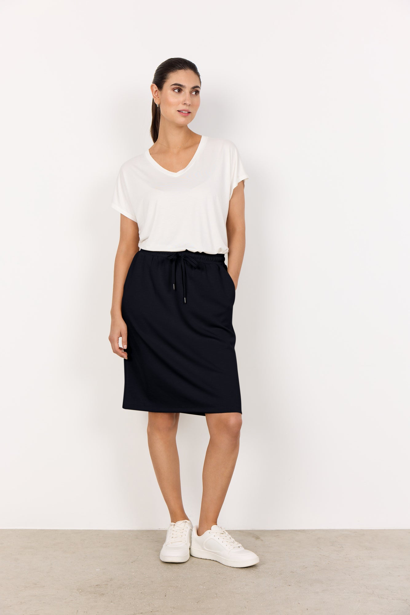 Soya Concept Damen Rock Black