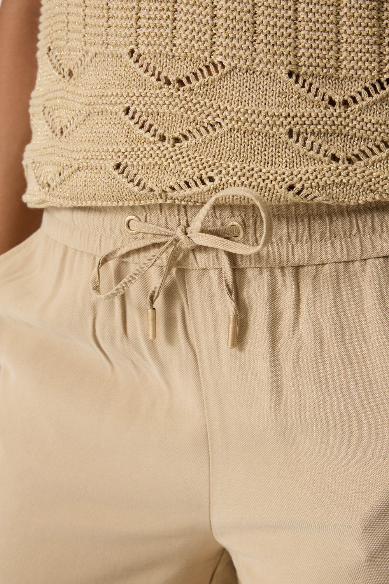 Garcia Damen Hosen Salt Sand