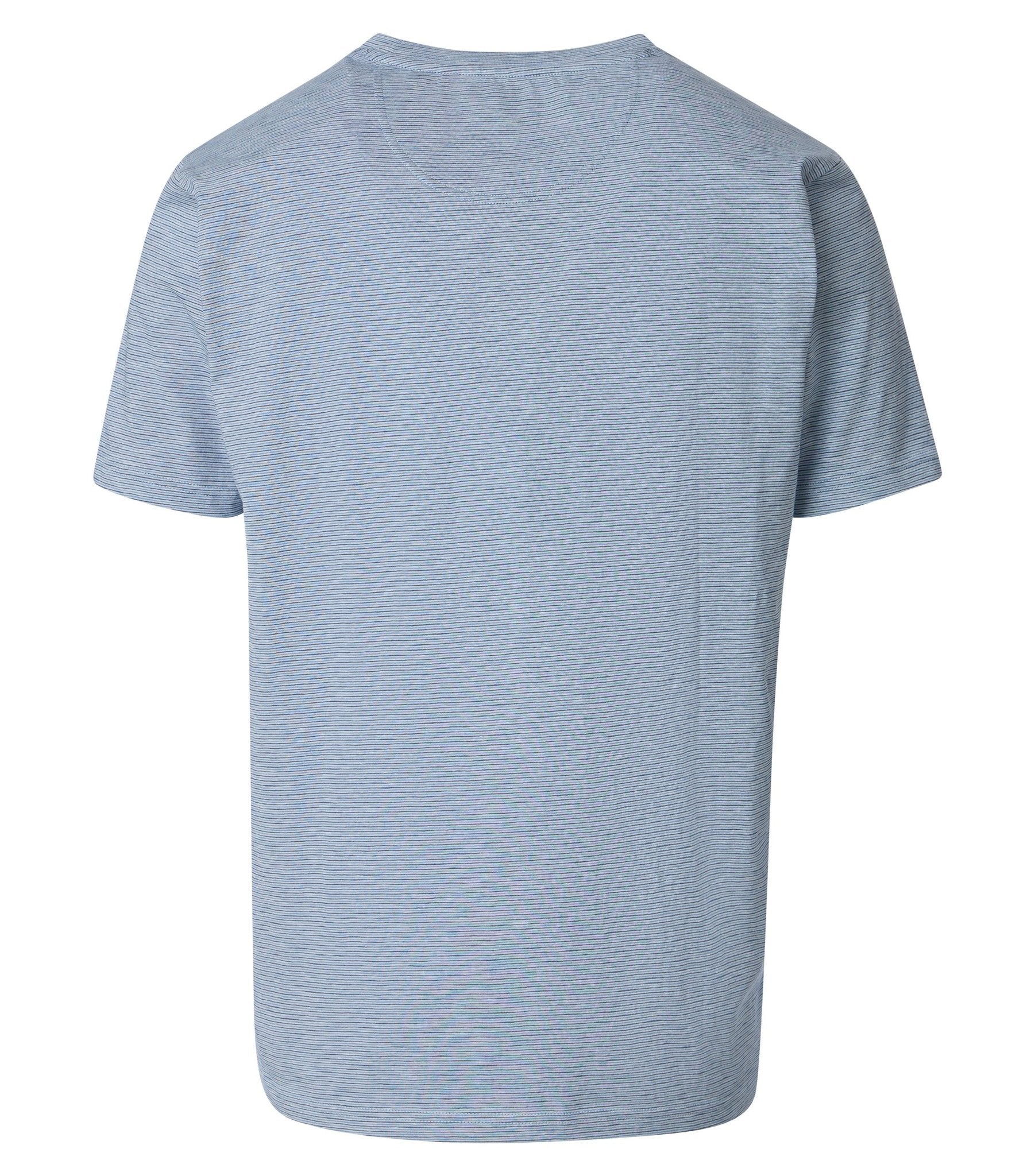 Casa Moda Herren T-Shirts kurz Blau