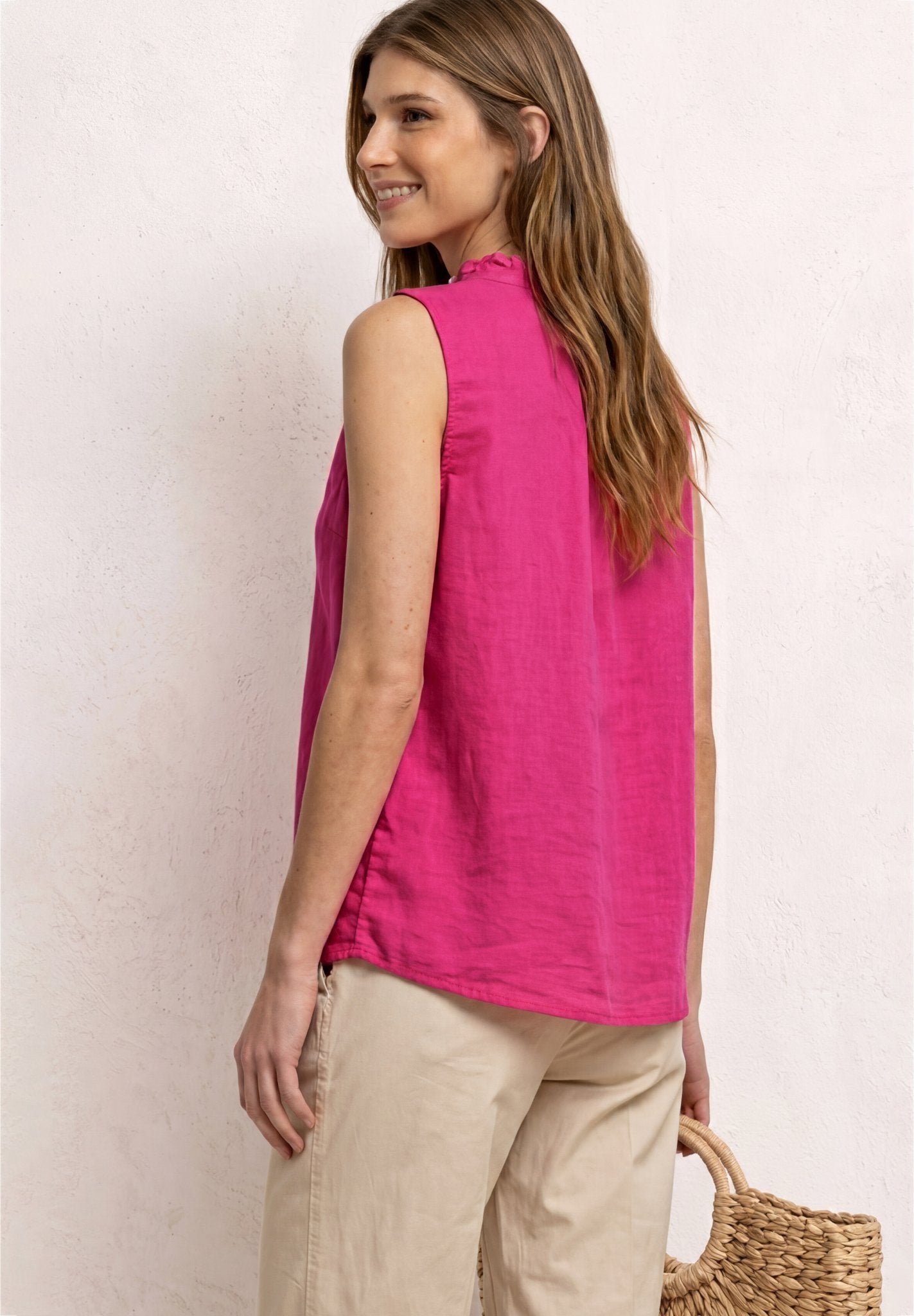 Street One Damen Blusen Magenta D