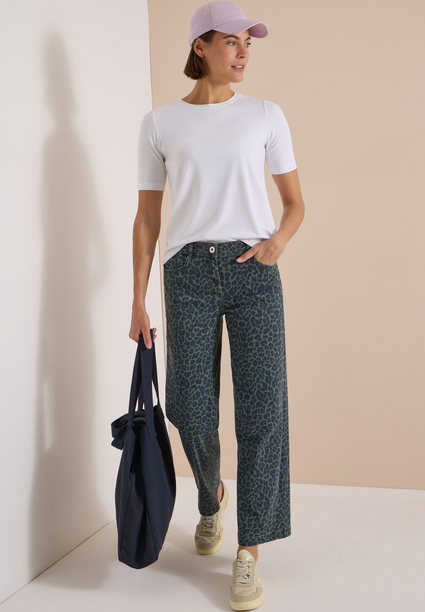 Cecil Damen Hosen Dried Oli