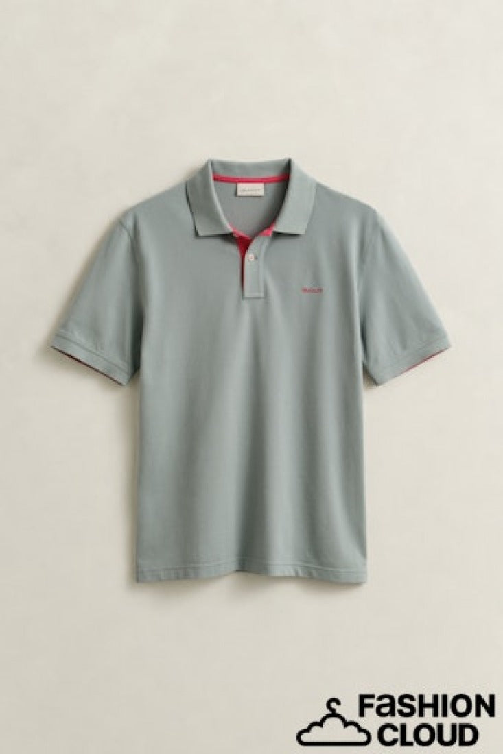 Gant Herren Polo-Shirts Rose Red