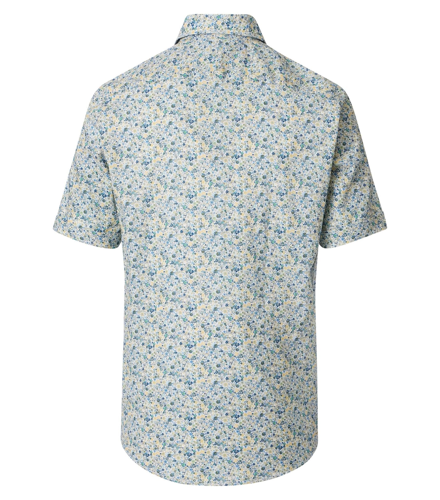 Casa Moda Herren Hemden kurz Gruen