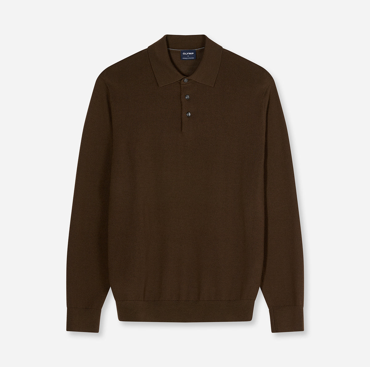 Olymp Herren Pullover Schwarzbraun