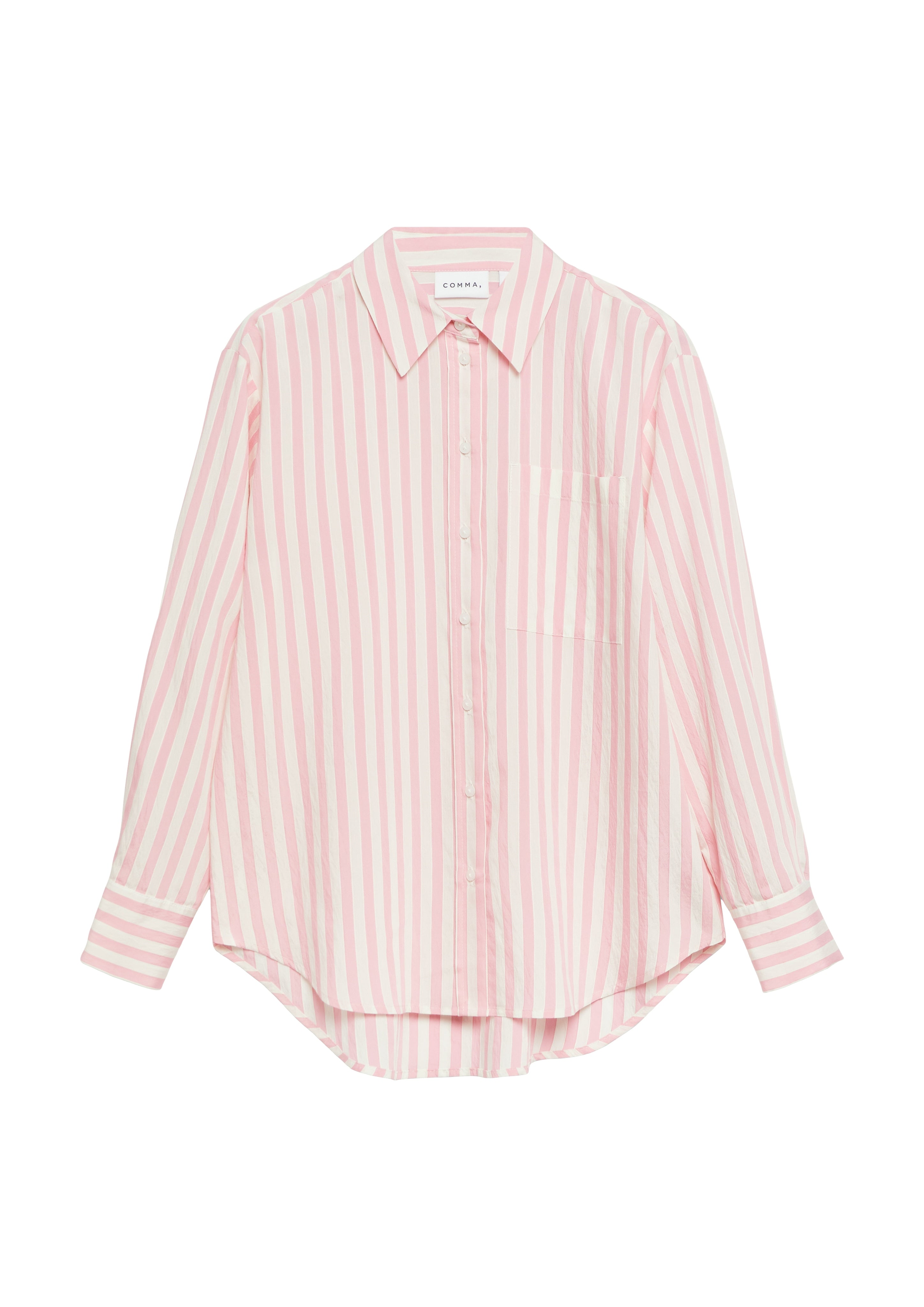Comma Damen Blusen Lilac/Pink