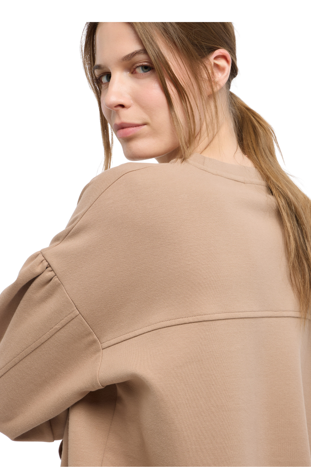 Elbsand Damen Sweatshirts Nougat