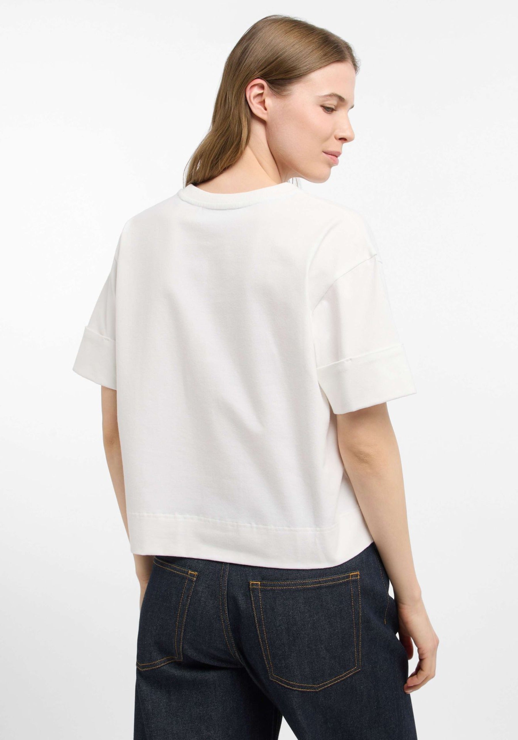 Elbsand Damen T-Shirts Cloud Whit
