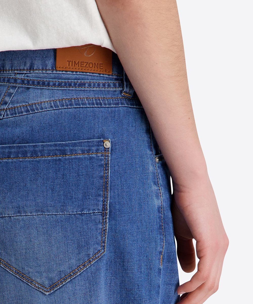Timezone Damen Shorts Mid Blue