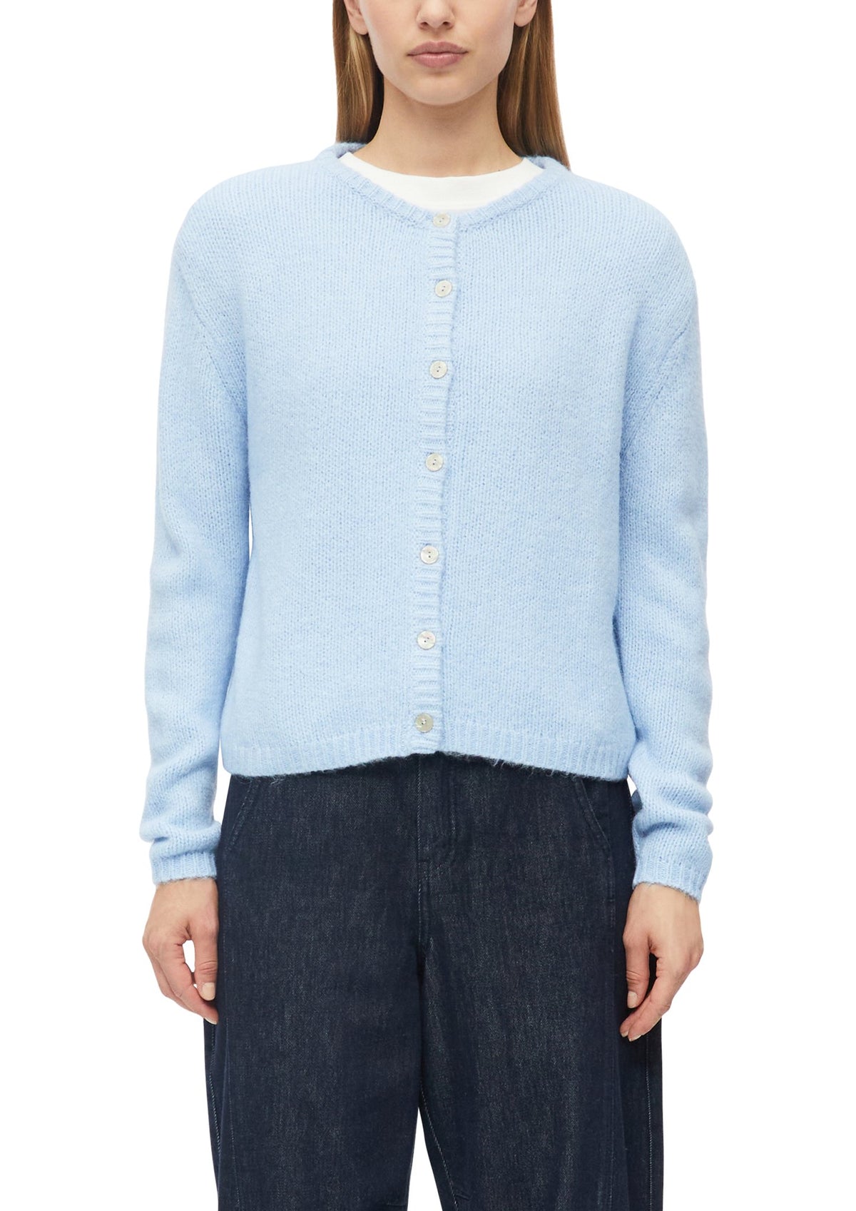 S. Oliver red Damen Strickjacken Blue