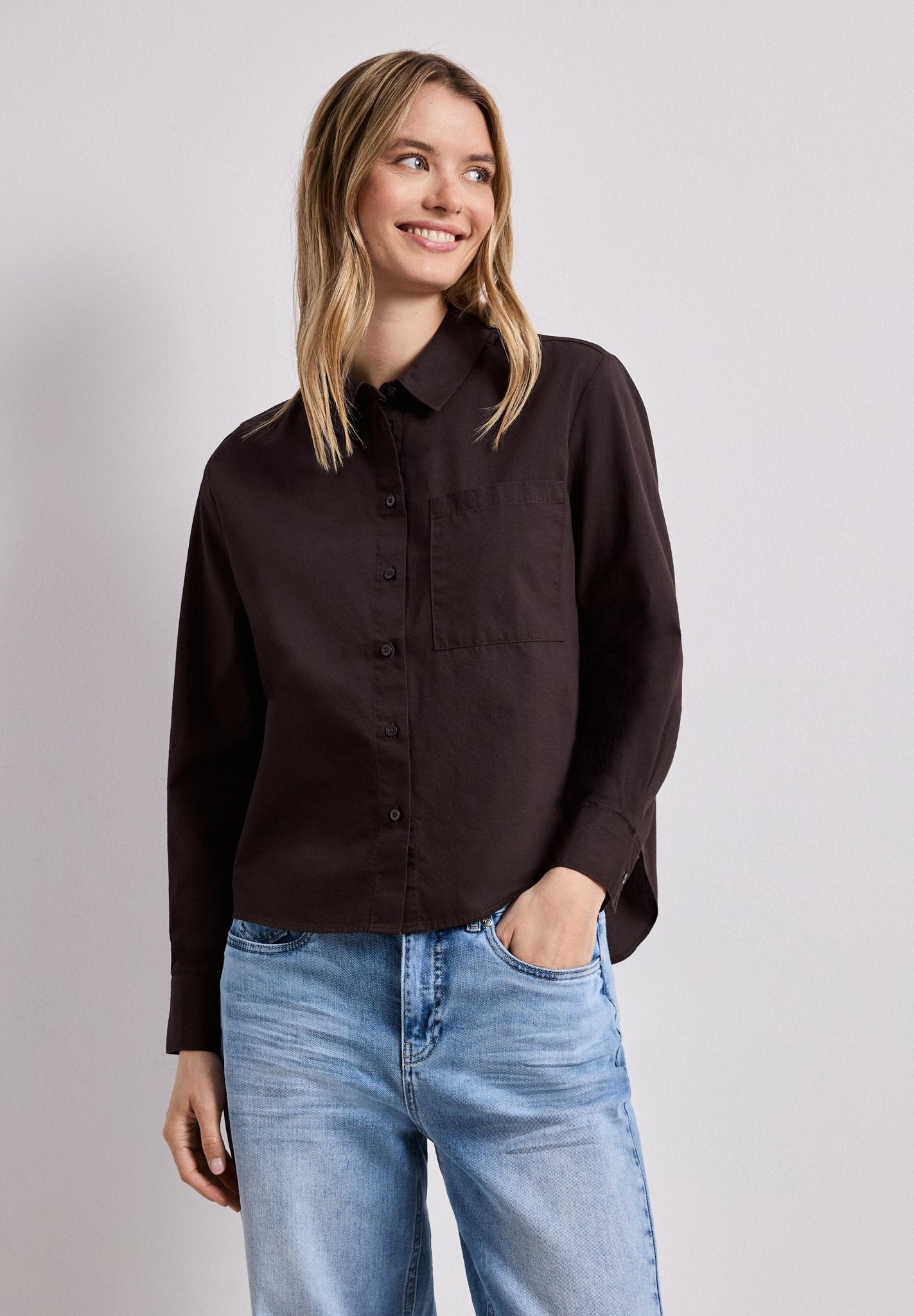 Street One Damen Blusen Espresso
