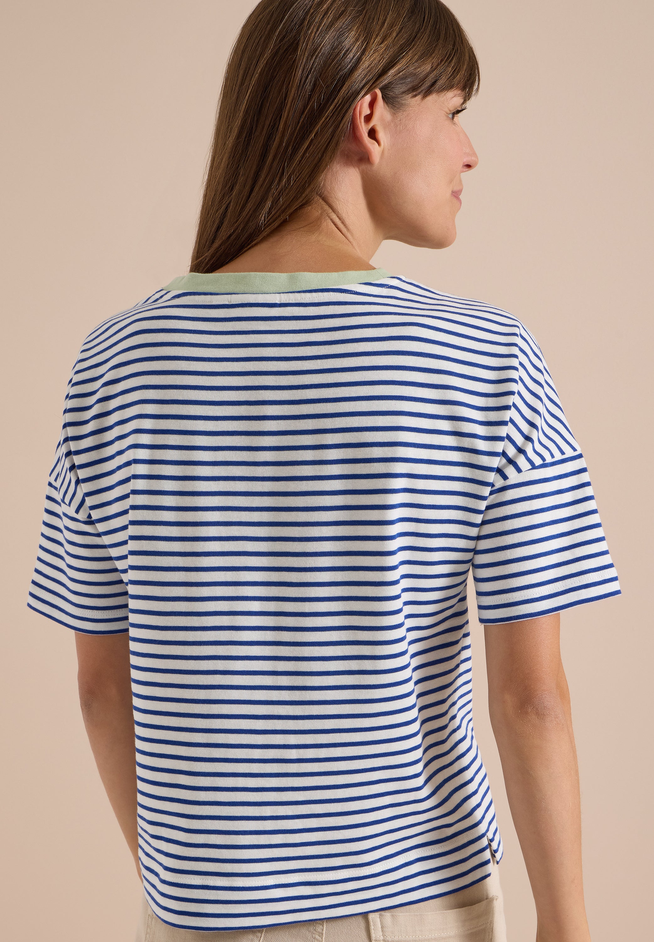 Cecil Damen T-Shirts Deep Rive