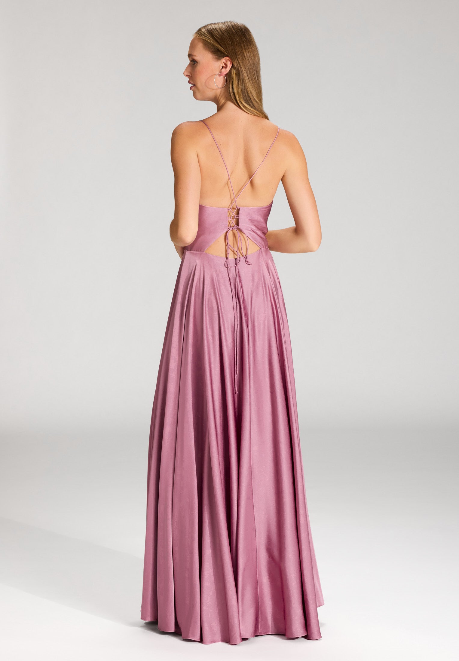 Swing Damen Kleider Rosy Pink