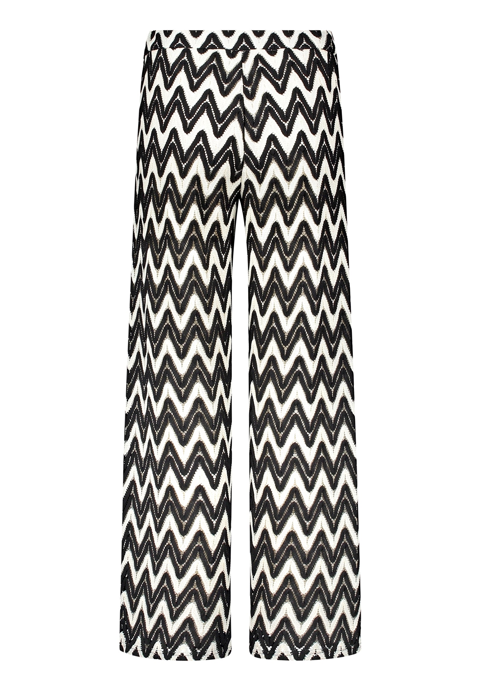 Betty & Co Damen Hosen Black/Cream