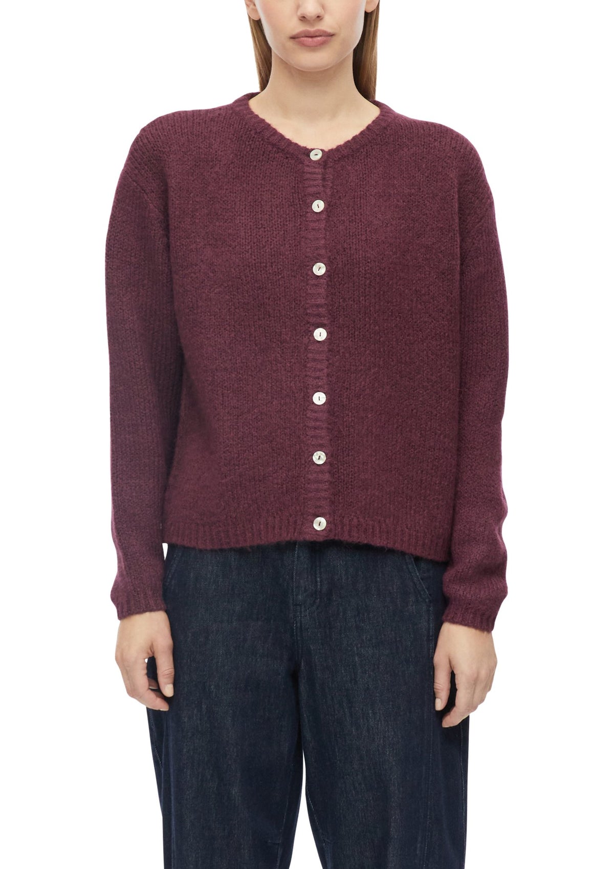 S. Oliver red Damen Strickjacken Lilac/Pink