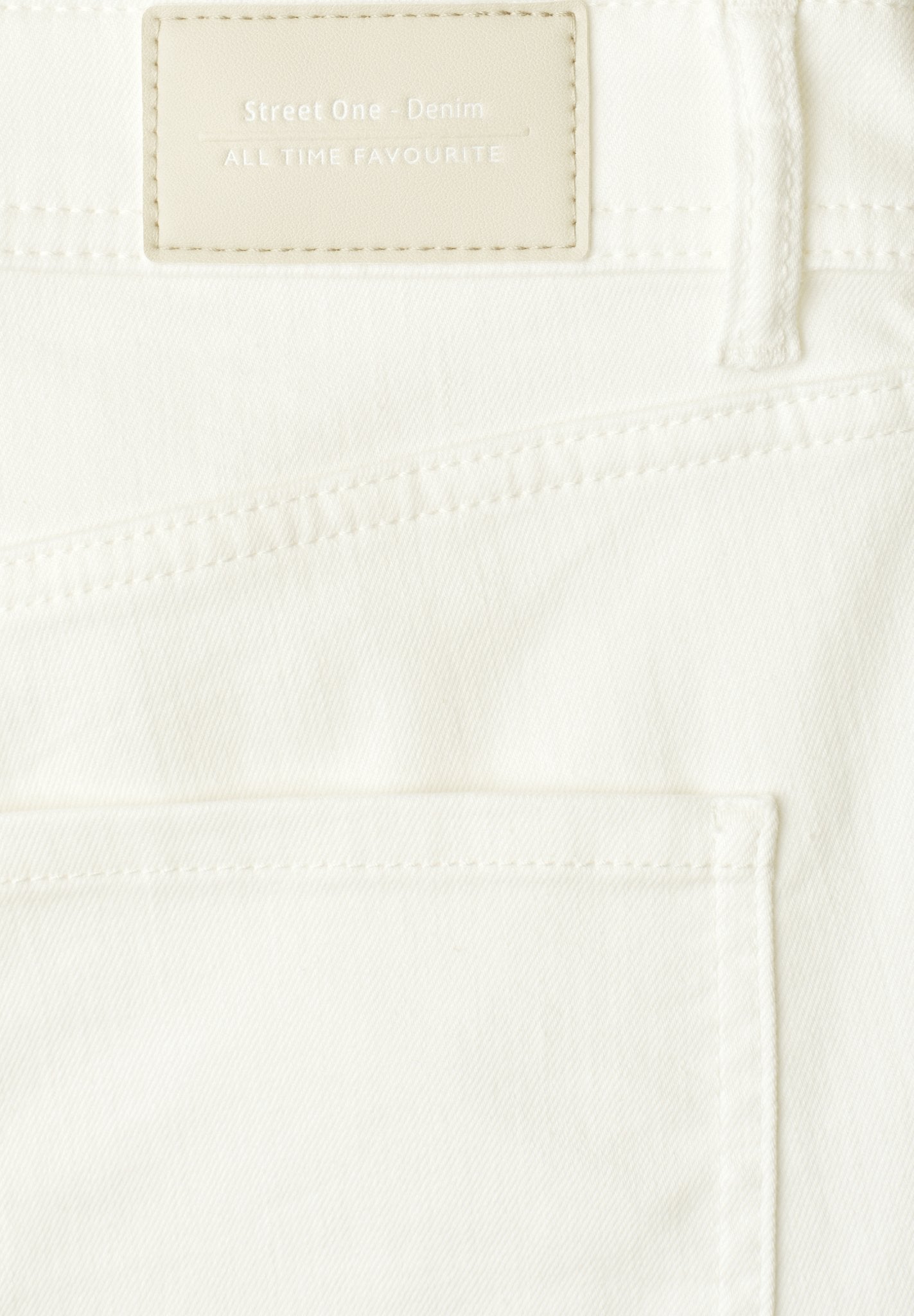 Street One Damen Hosen Off White