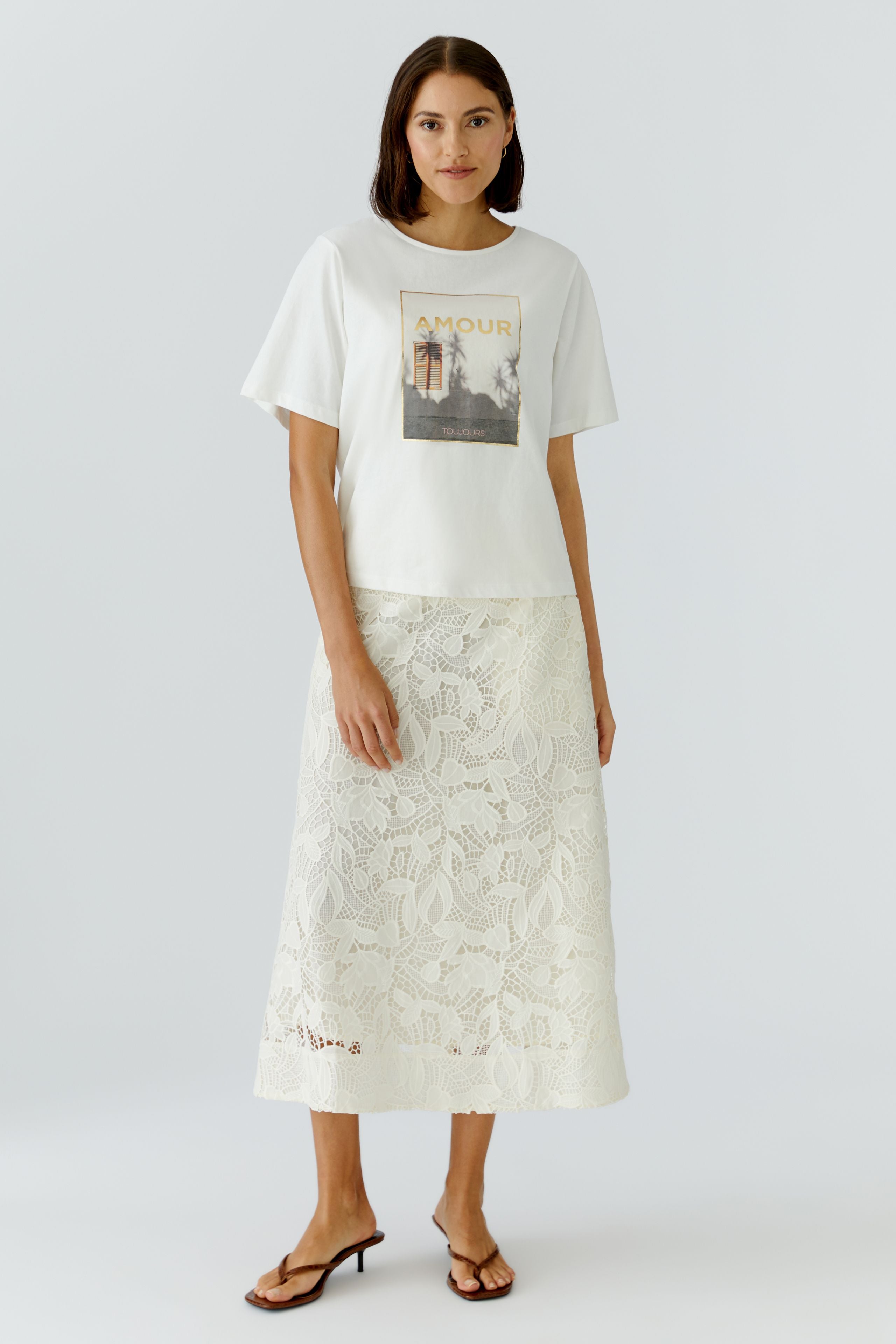 Oui Damen T-Shirts Cloud Danc